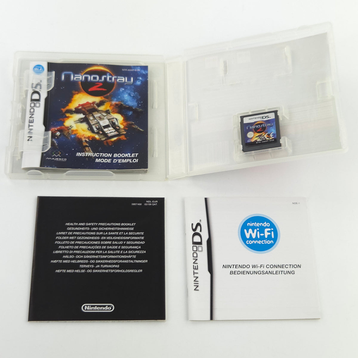 Nintendo DS Spiel Nanostray 2 OVP PAL