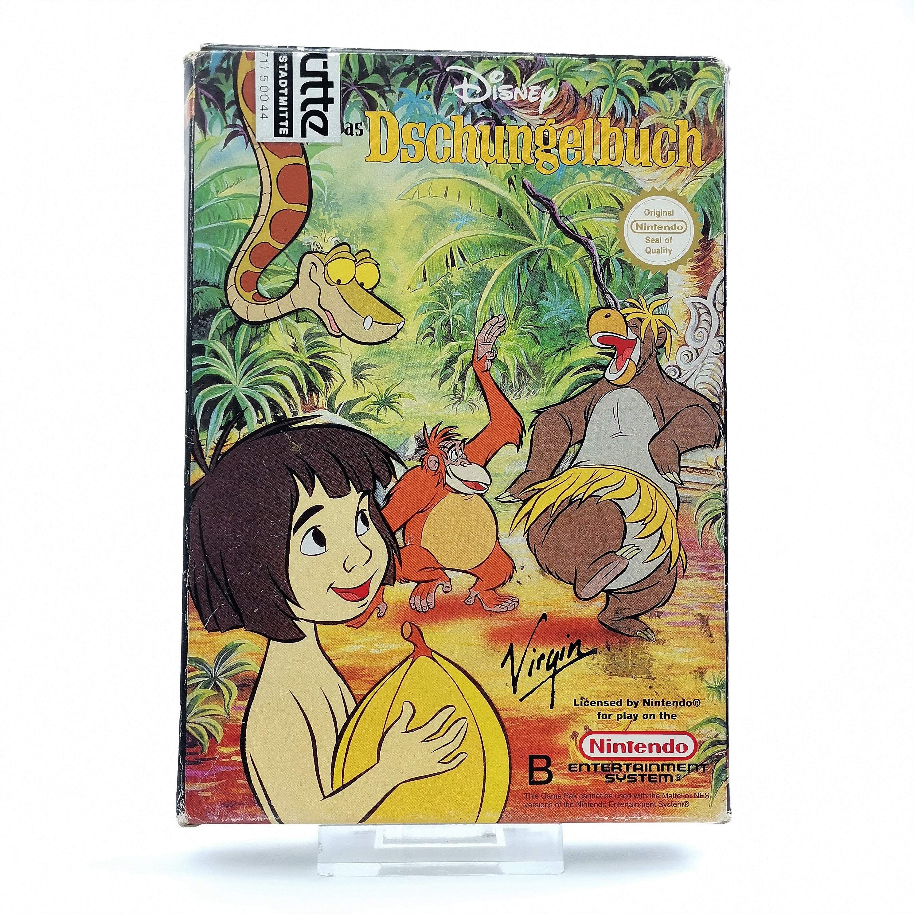 Nintendo Entertainment System Spiel – Disney Dschungelbuch OVP