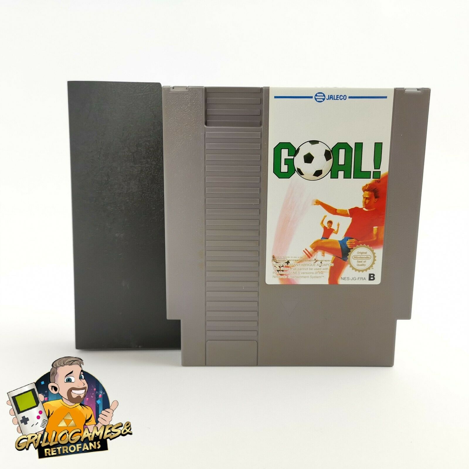 Nintendo Entertainment System Spiel – Goal! (NES PAL-B FRA)