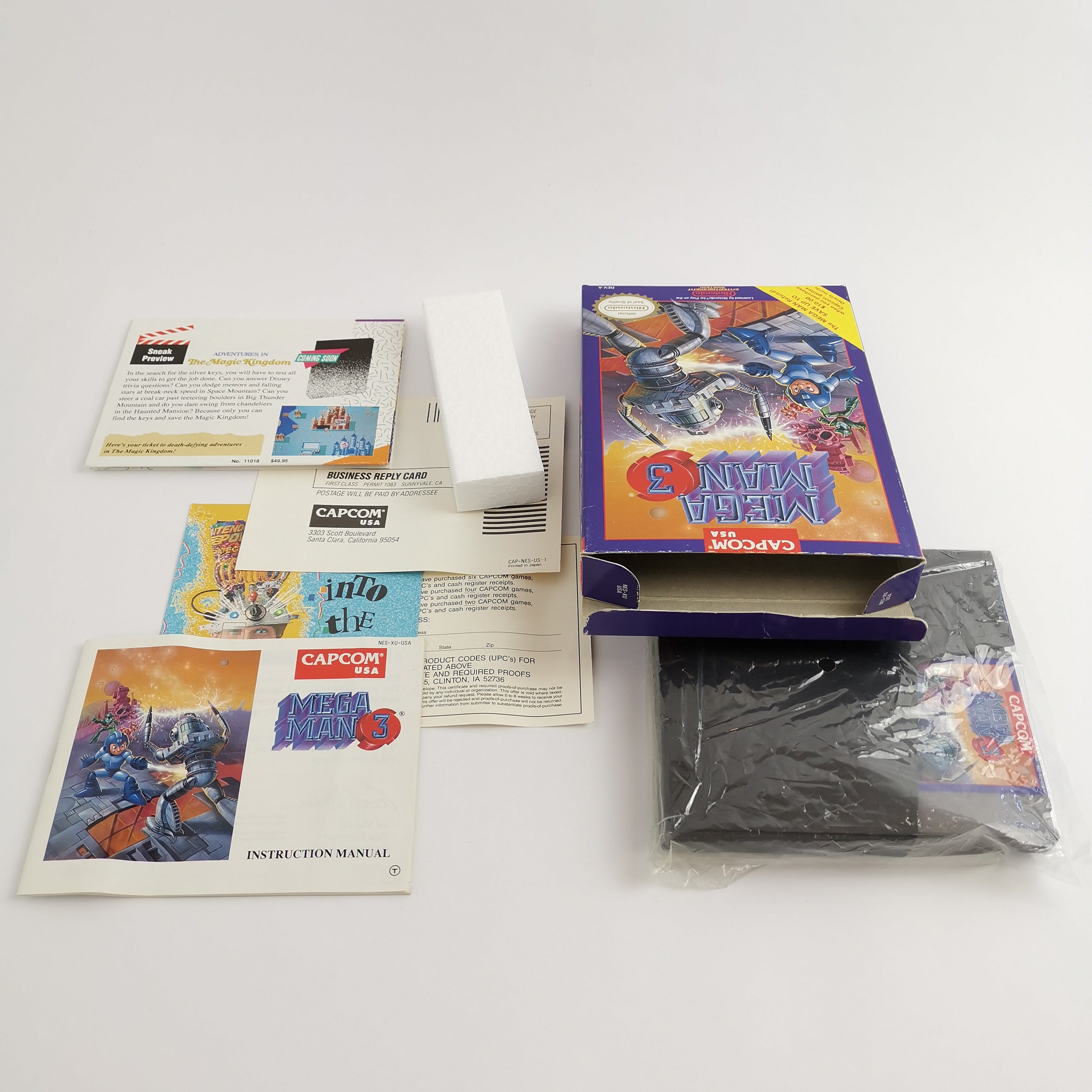Nintendo Entertainment System Spiel: Mega Man 3 | NES OVP - NTSC-U/C USA