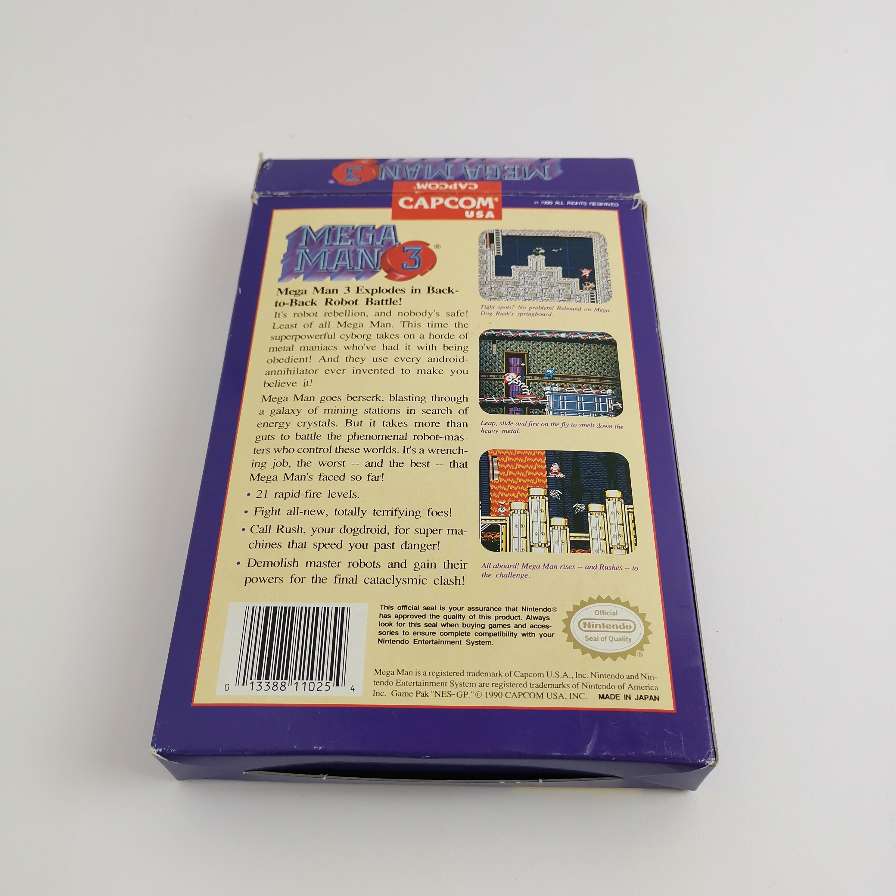 Nintendo Entertainment System Spiel: Mega Man 3 | NES OVP - NTSC-U/C USA