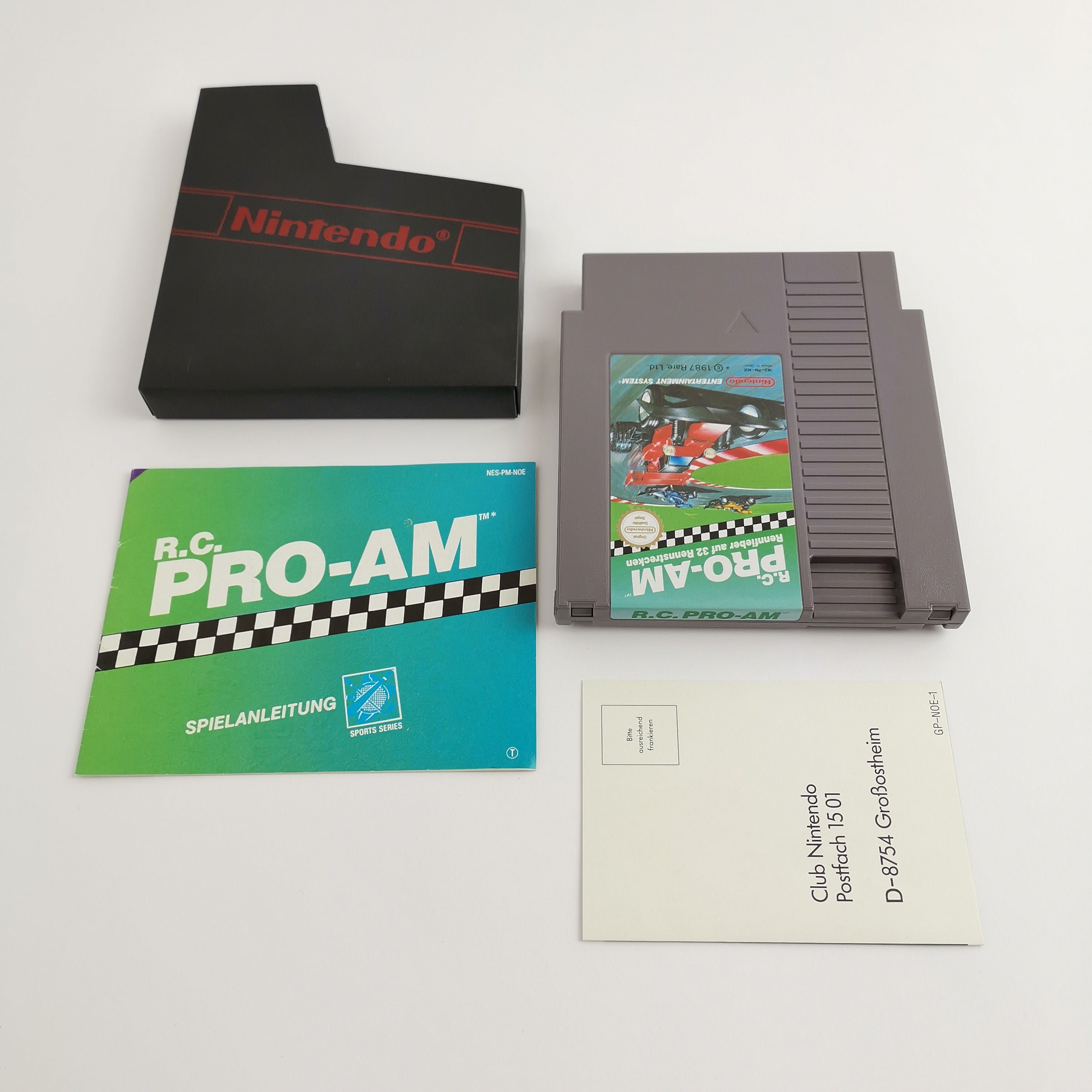 Nintendo Entertainment System Spiel – R.C. Pro-Am OVP PAL