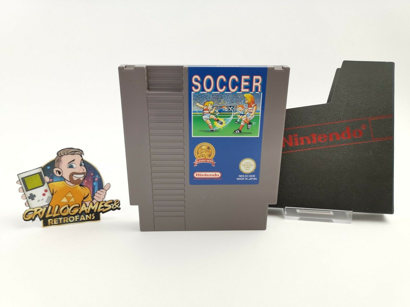 Nintendo Entertainment System Spiel – Soccer (PAL B Modul)