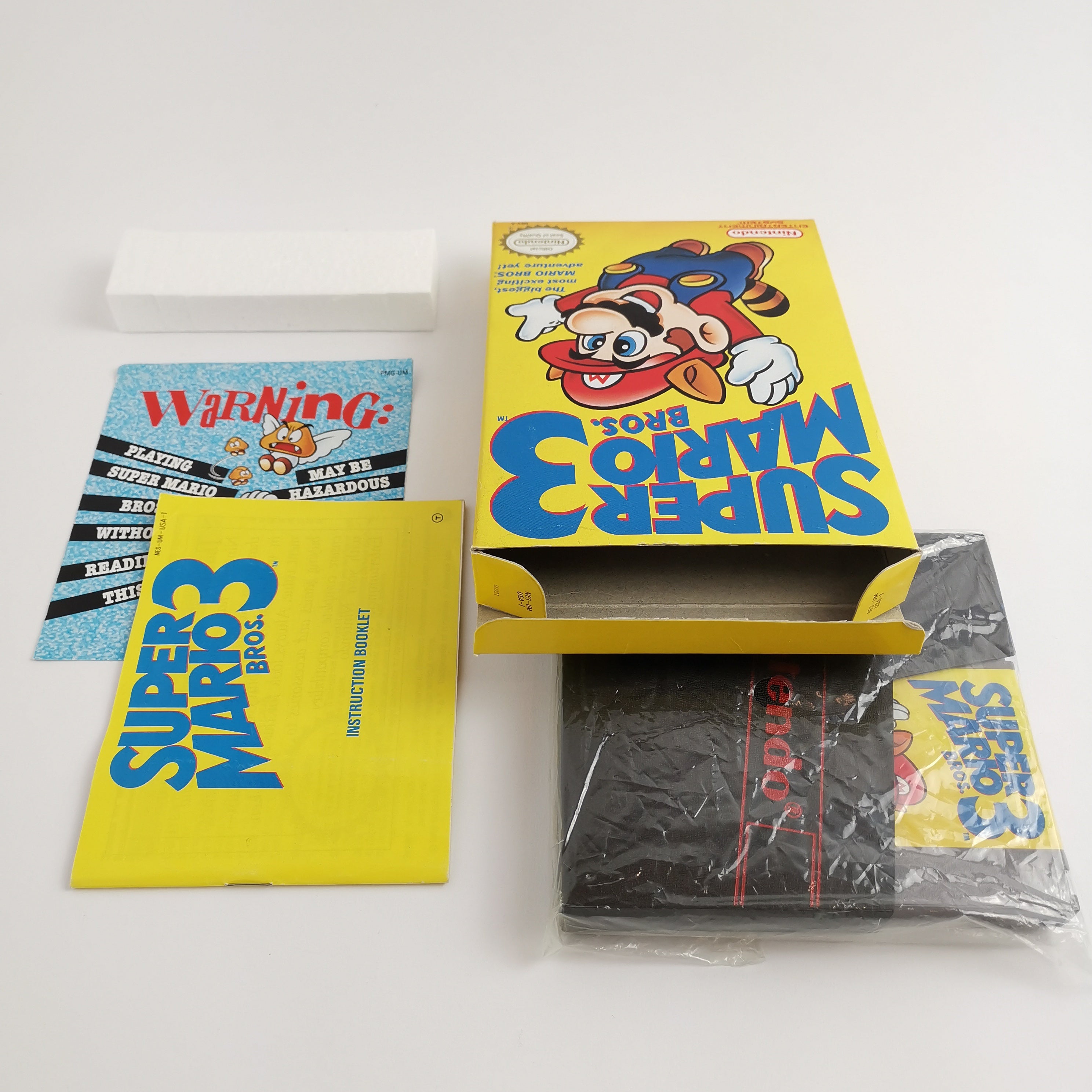 Nintendo Entertainment System Spiel: Super Mario Bros. 3 in OVP | NES NTSC USA