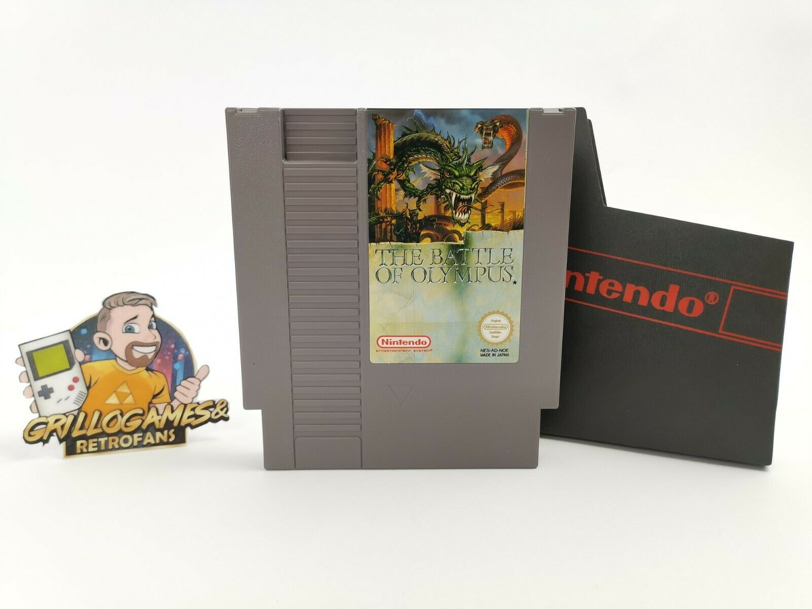 Nintendo Entertainment System Spiel – The Battle of Olympus PAL