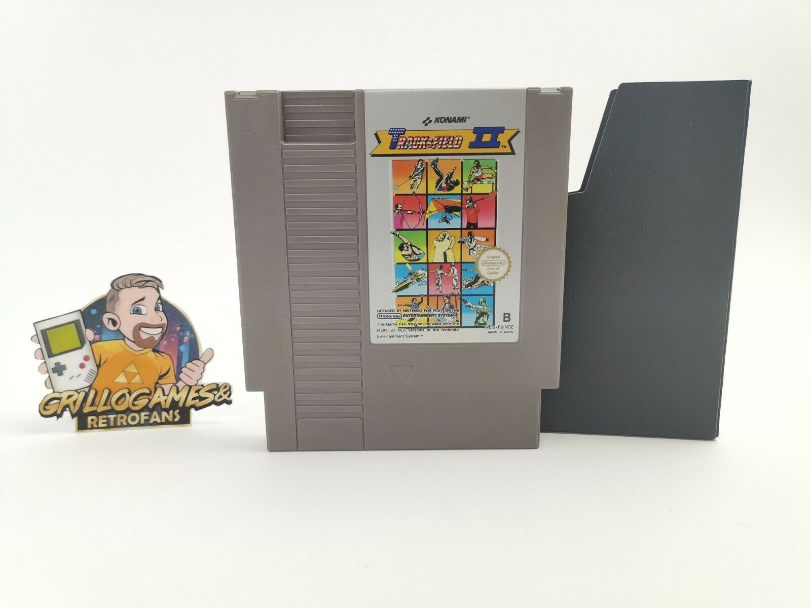 Nintendo Entertainment System Spiel – Track & Field II PAL B