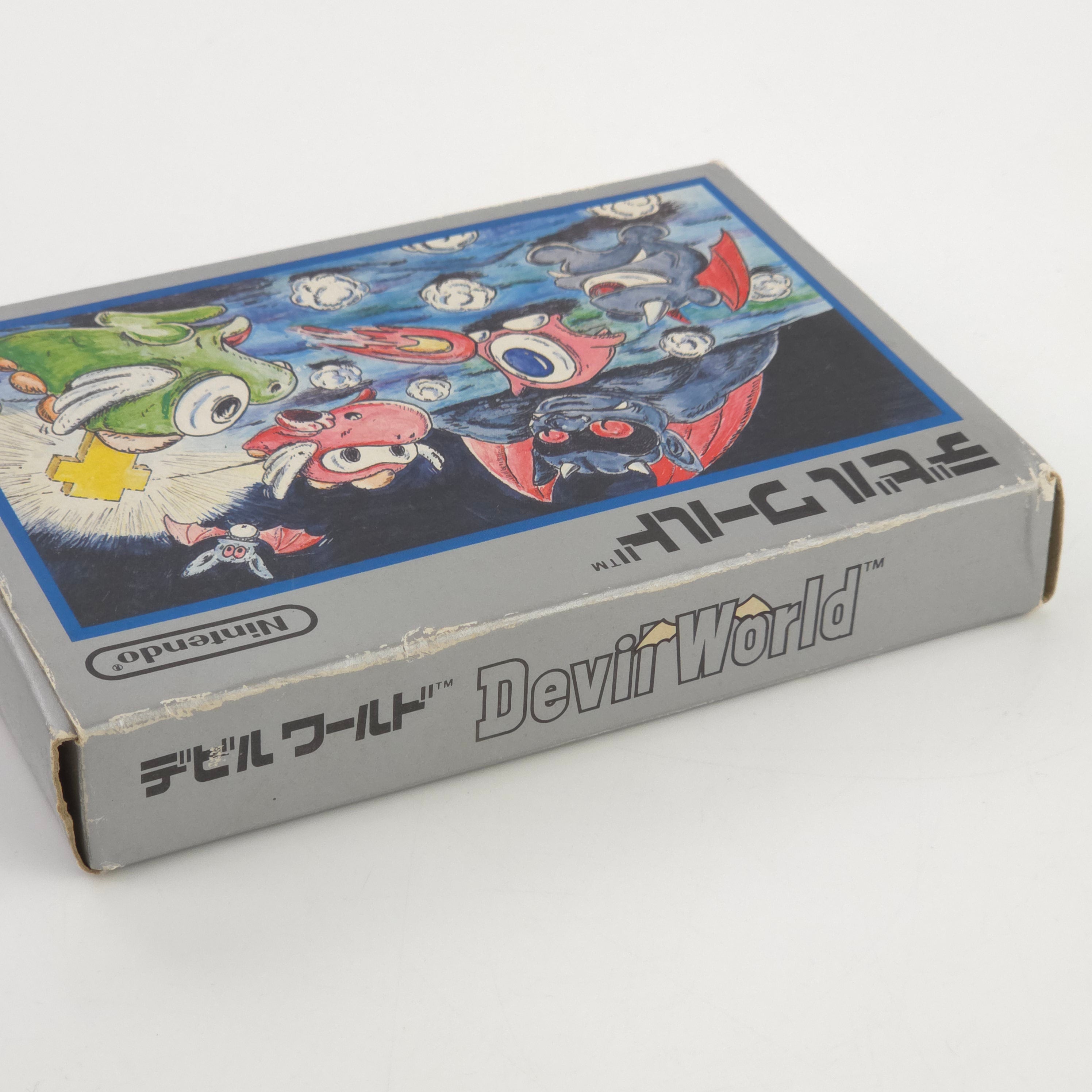 Nintendo Famicom Spiel Devil World Japan OVP