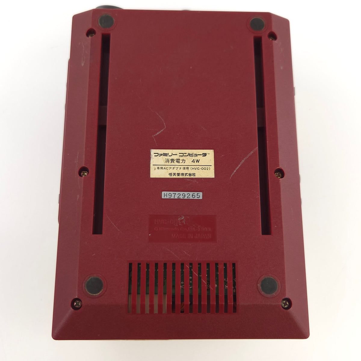 Original Nintendo Famicom Konsole Top Loader HVC 001