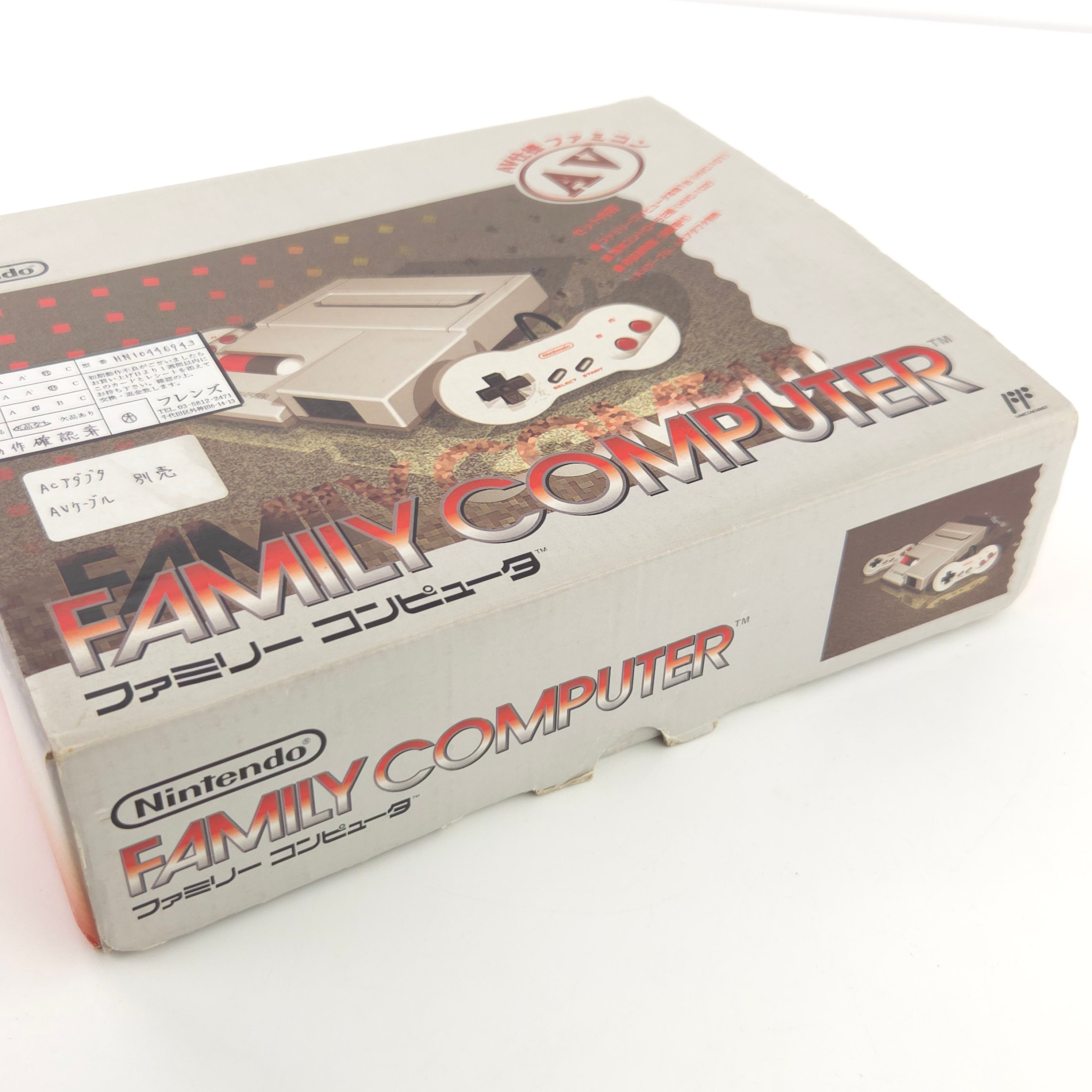 Nintendo AV Famicom Konsole Top Loader HVC 101 OVP