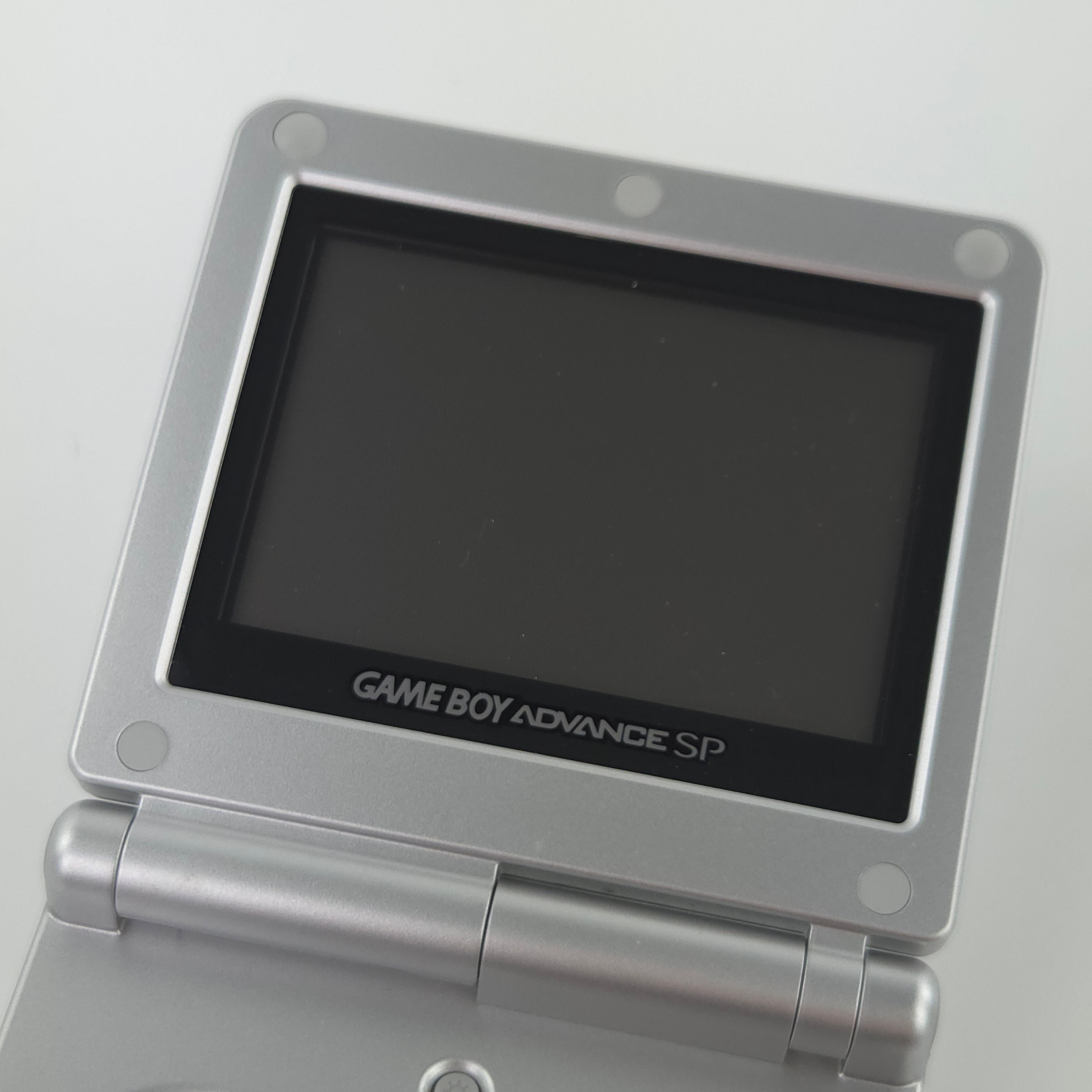 Nintendo Game Boy Advance SP Konsole Silber OVP AGS-001 defekt