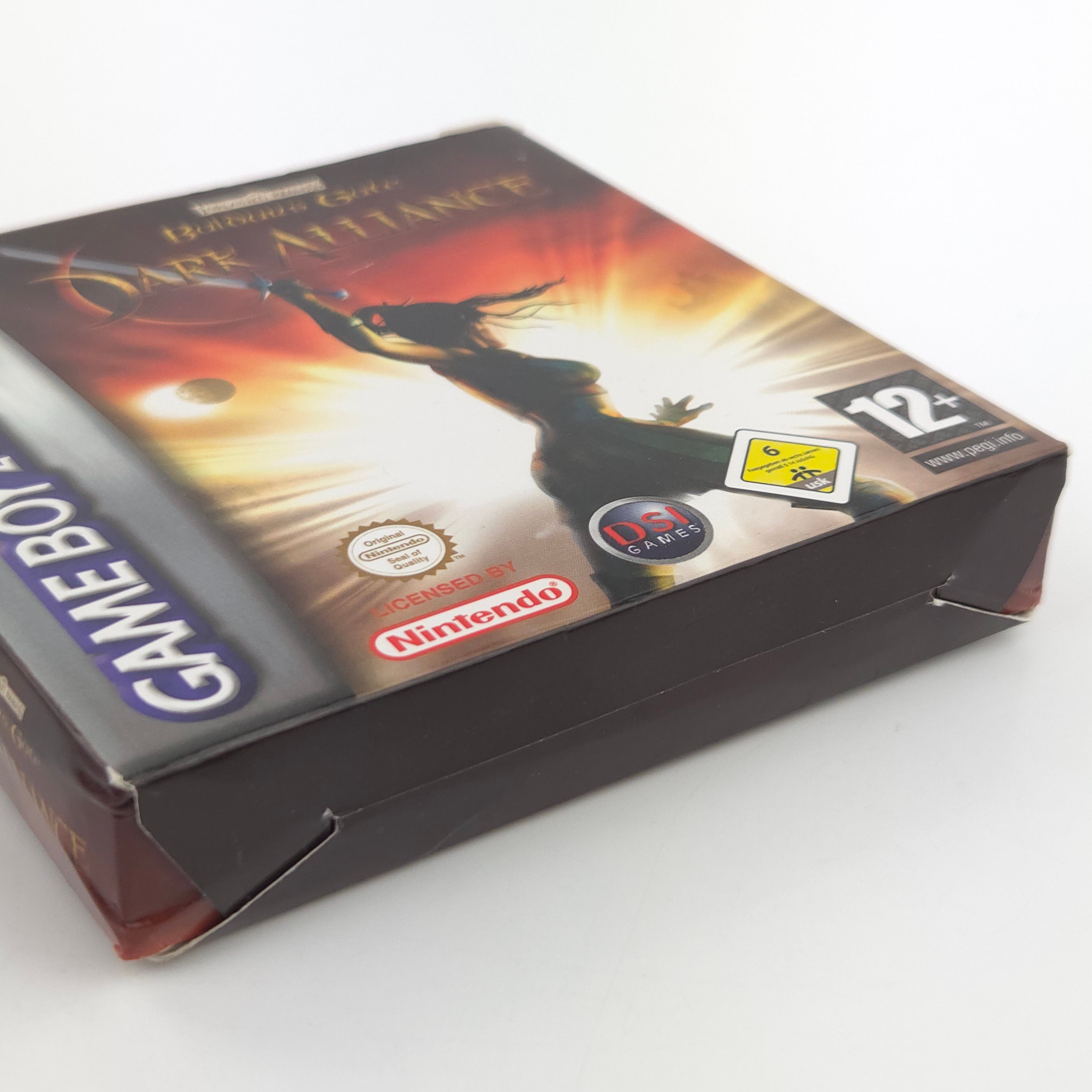 Game Boy Advance Spiel – Baldurs Gate Dark Alliance OVP PAL