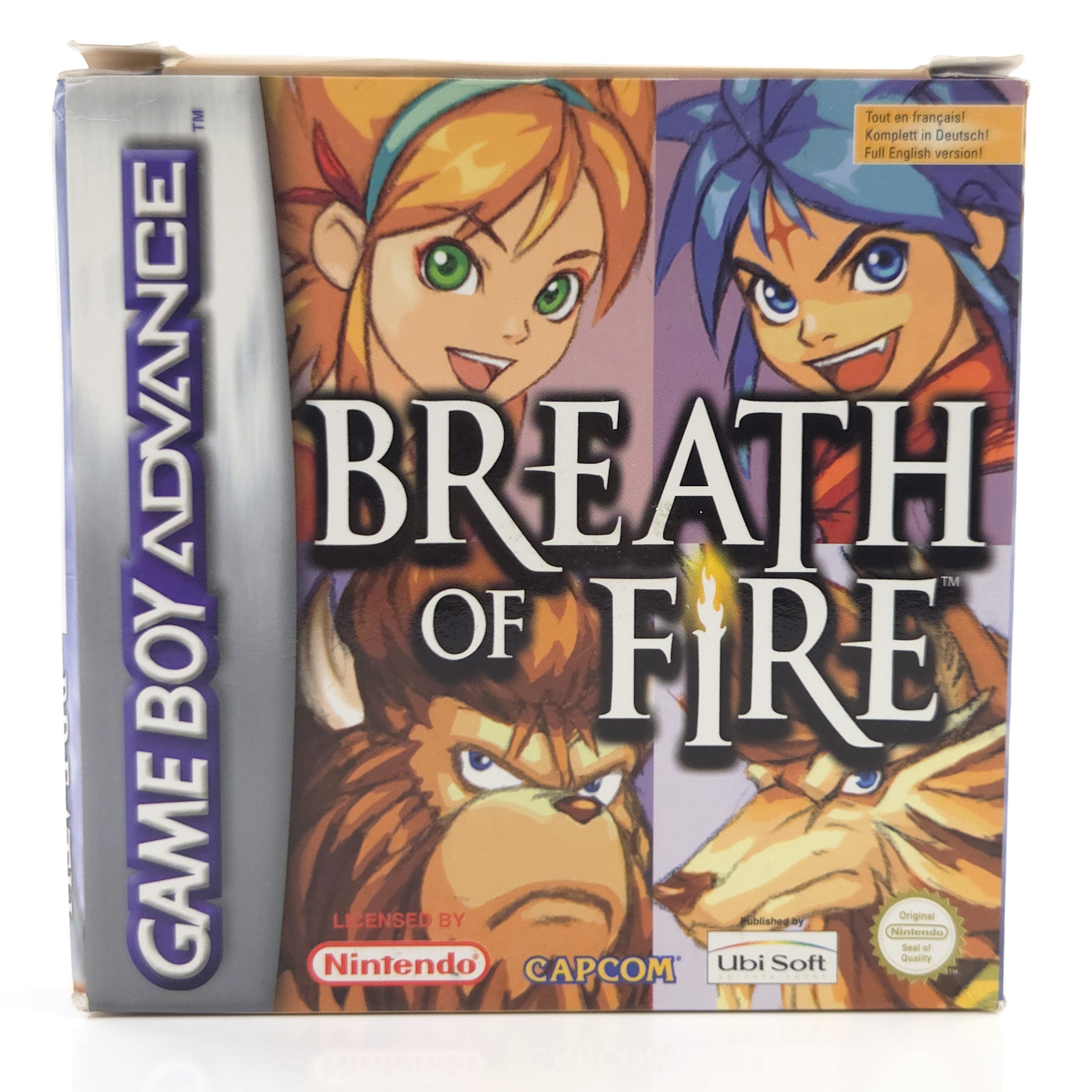Game Boy Advance Spiel – Breath of Fire (OVP PAL)