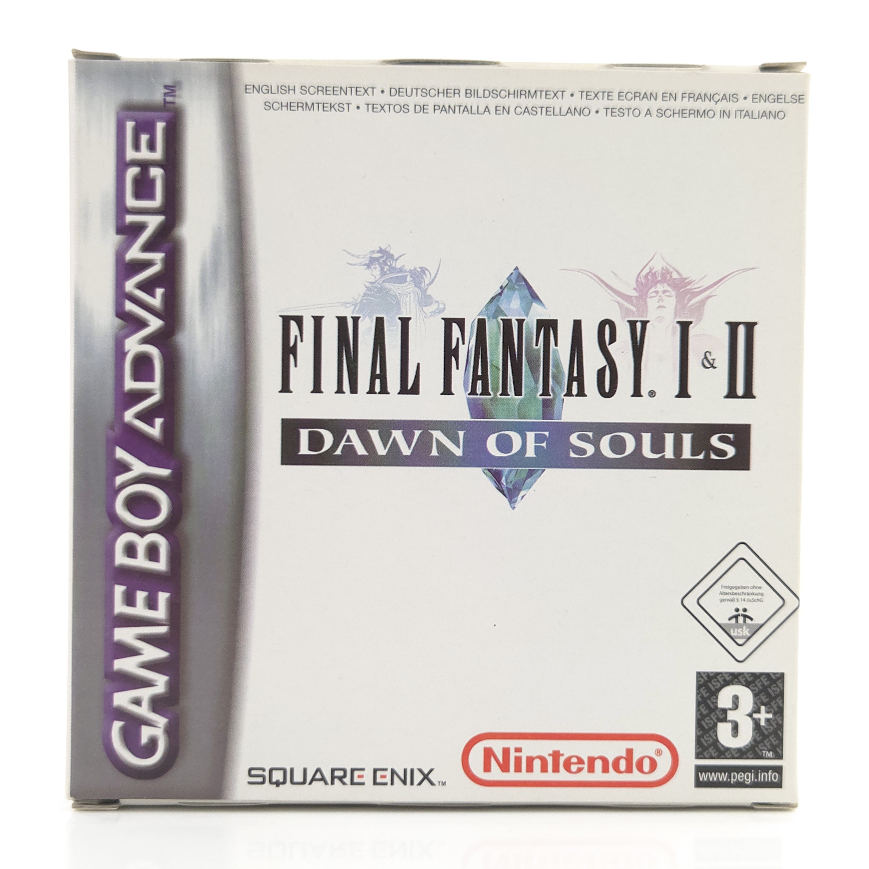 Game Boy Advance Spiel – Final Fantasy I II Dawn of Souls OVP PAL