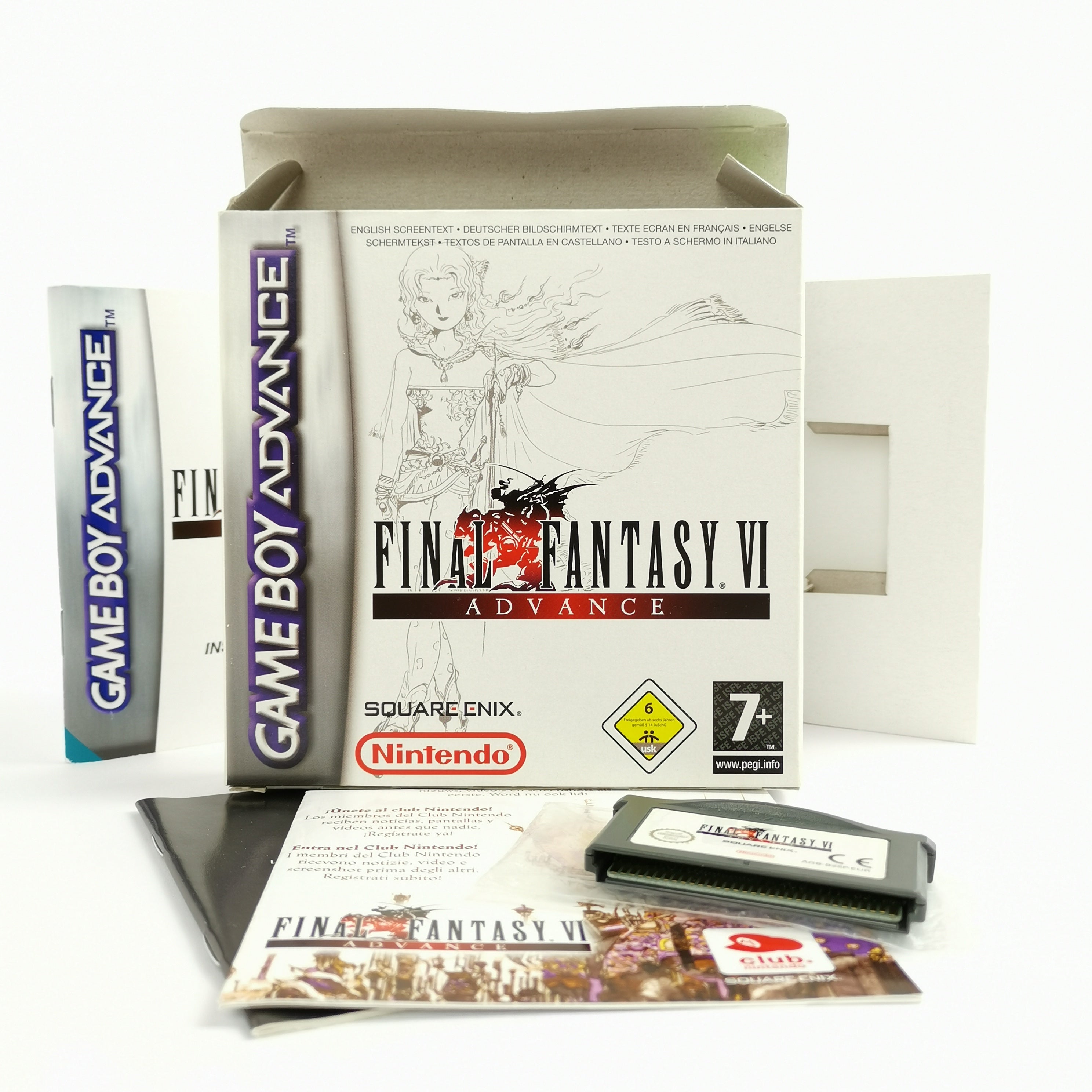 Game Boy Advance Spiel – Final Fantasy VI 6 OVP PAL