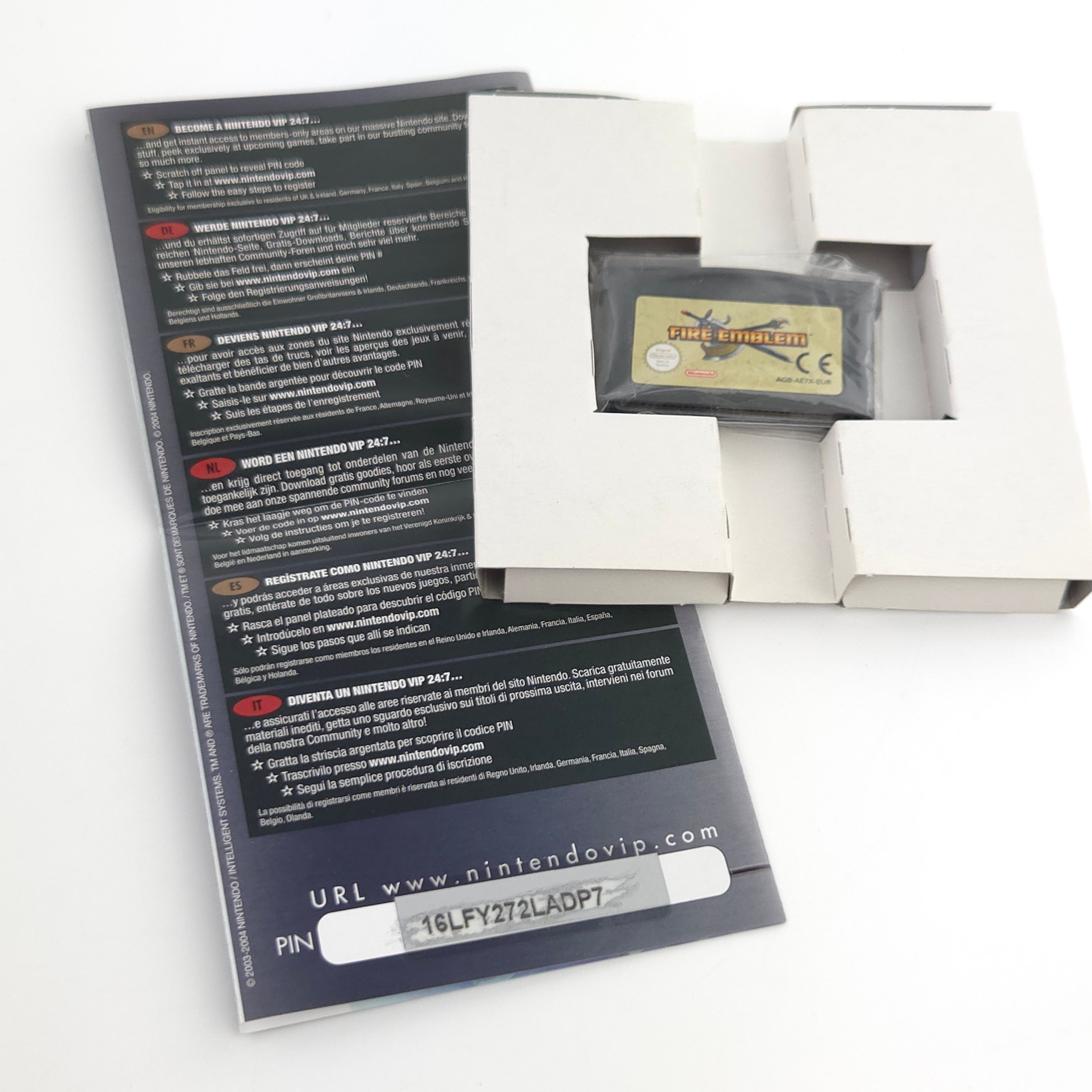 Game Boy Advance Spiel – Fire Emblem (OVP PAL)