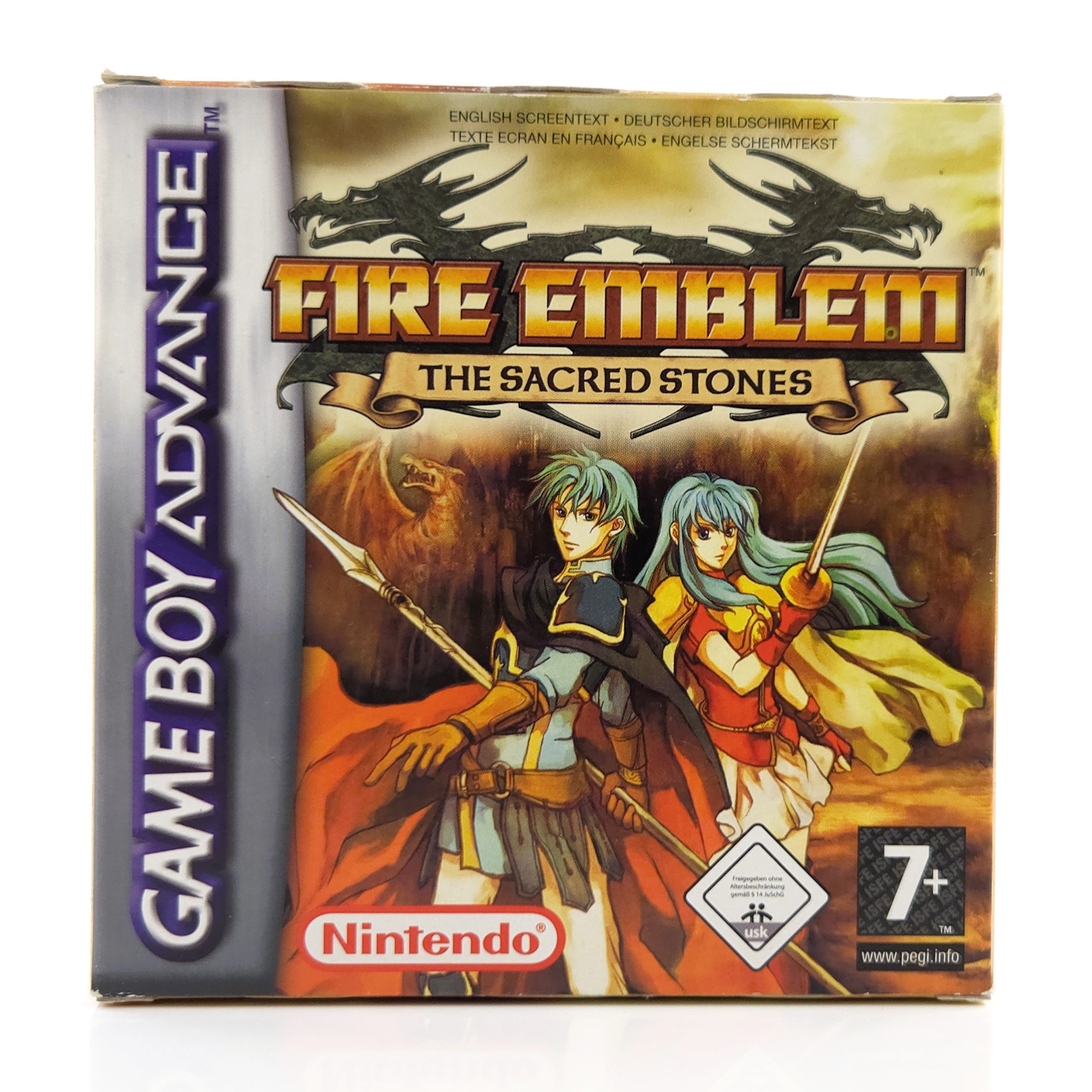 Game Boy Advance Spiel – Fire Emblem The Sacred Stones OVP