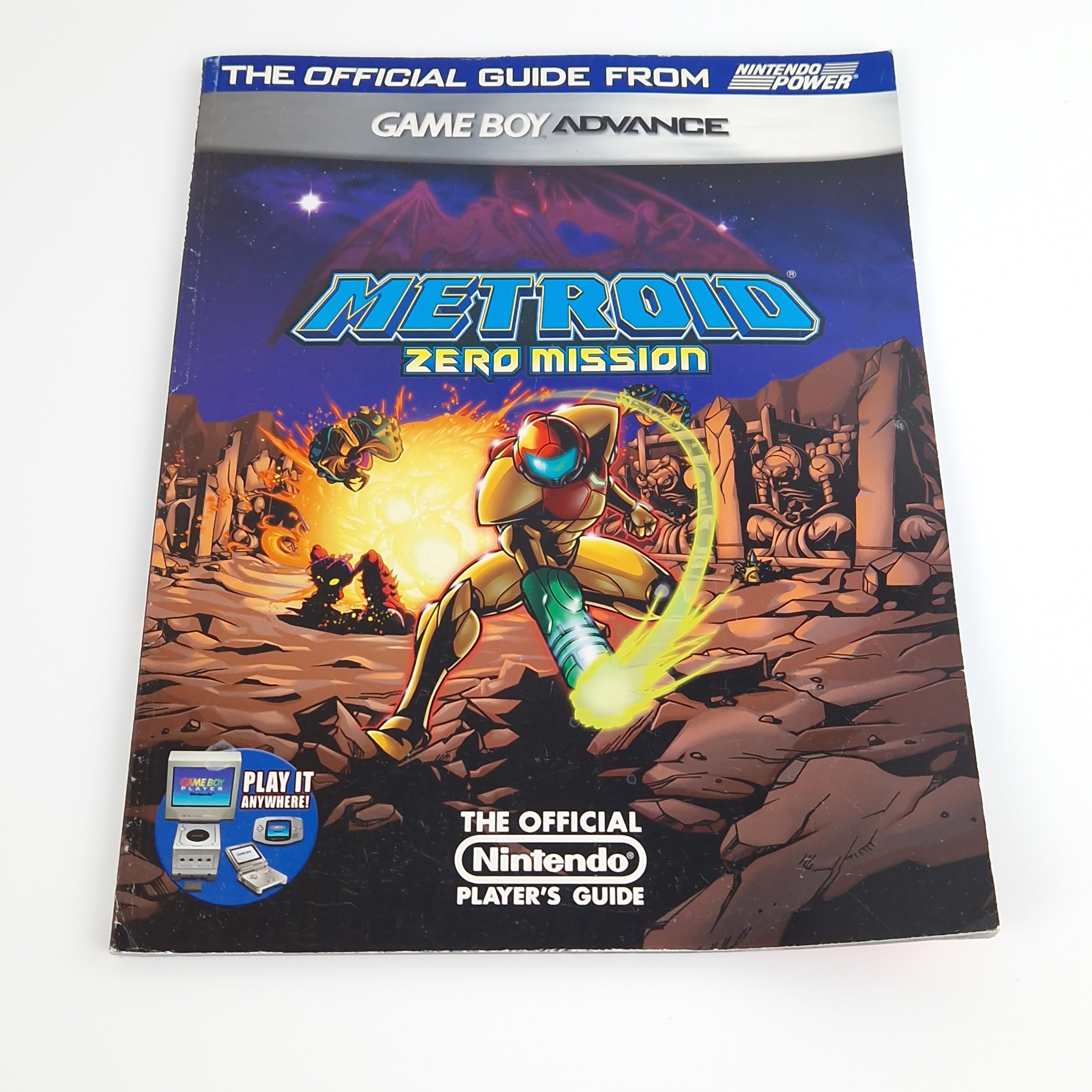 Game Boy Advance Spiel – Metroid Zero Mission + Guide