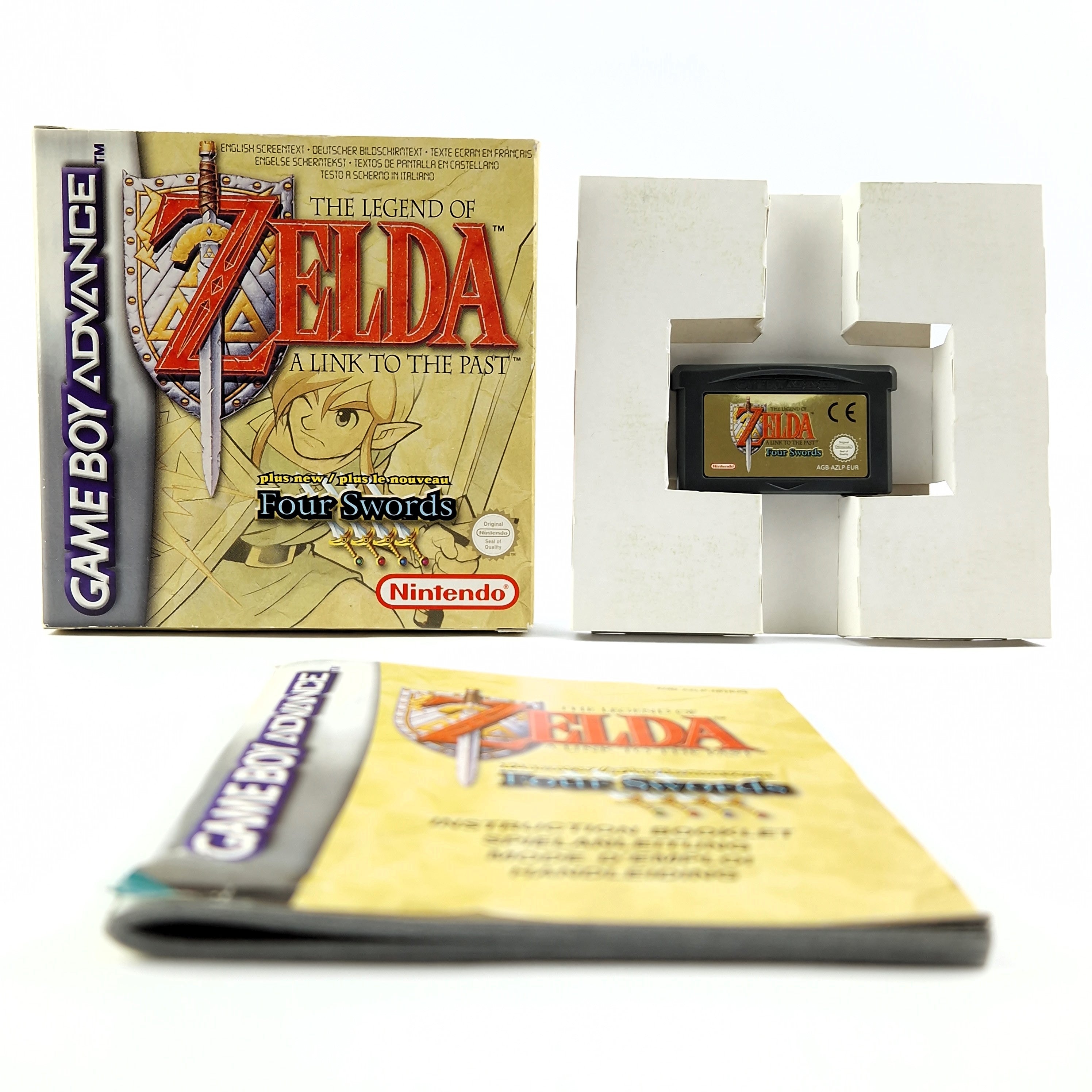 Nintendo Game Boy Advance Spiel – Zelda Link to the Past OVP