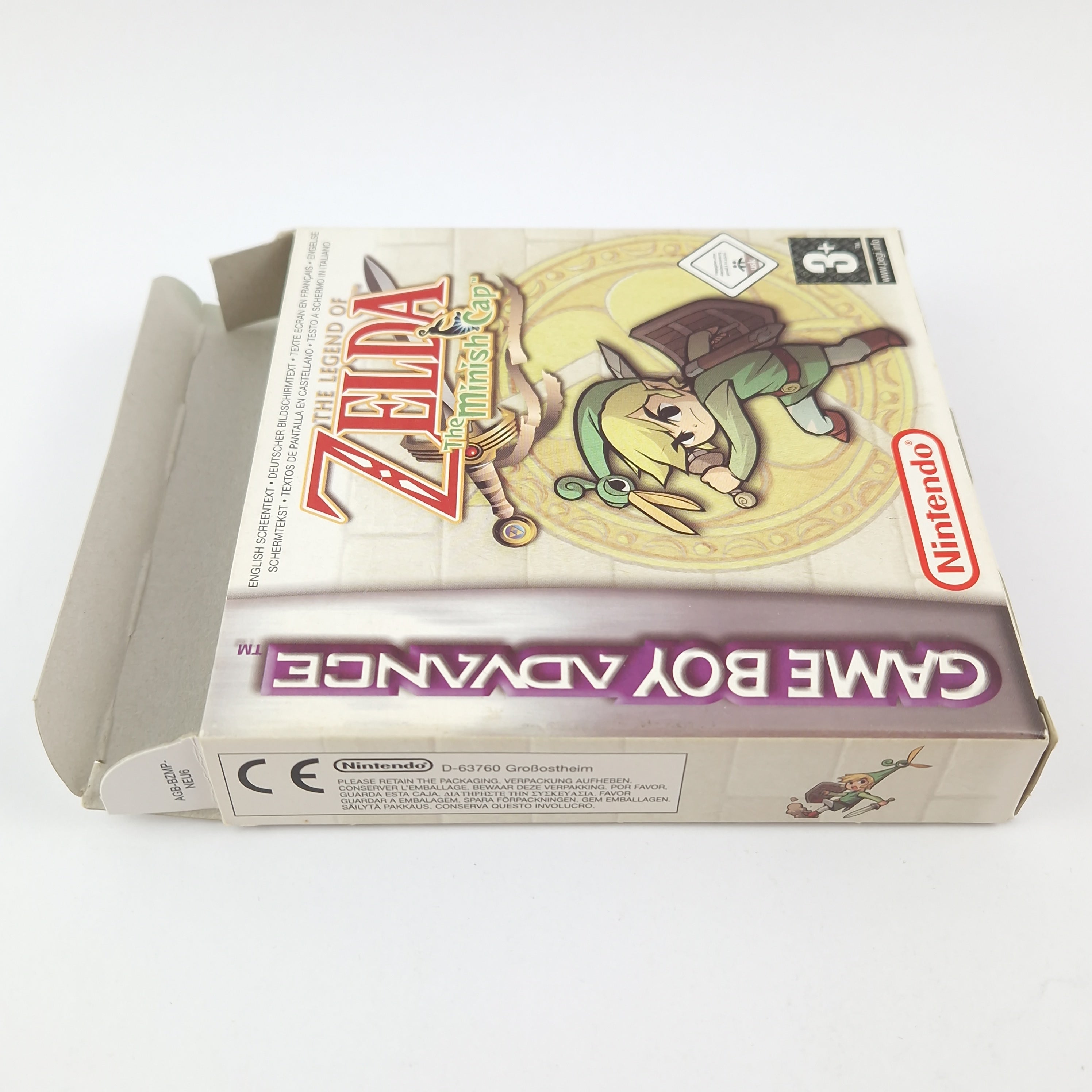 Game Boy Advance Spiel – The Legend of Zelda Minish Cap OVP