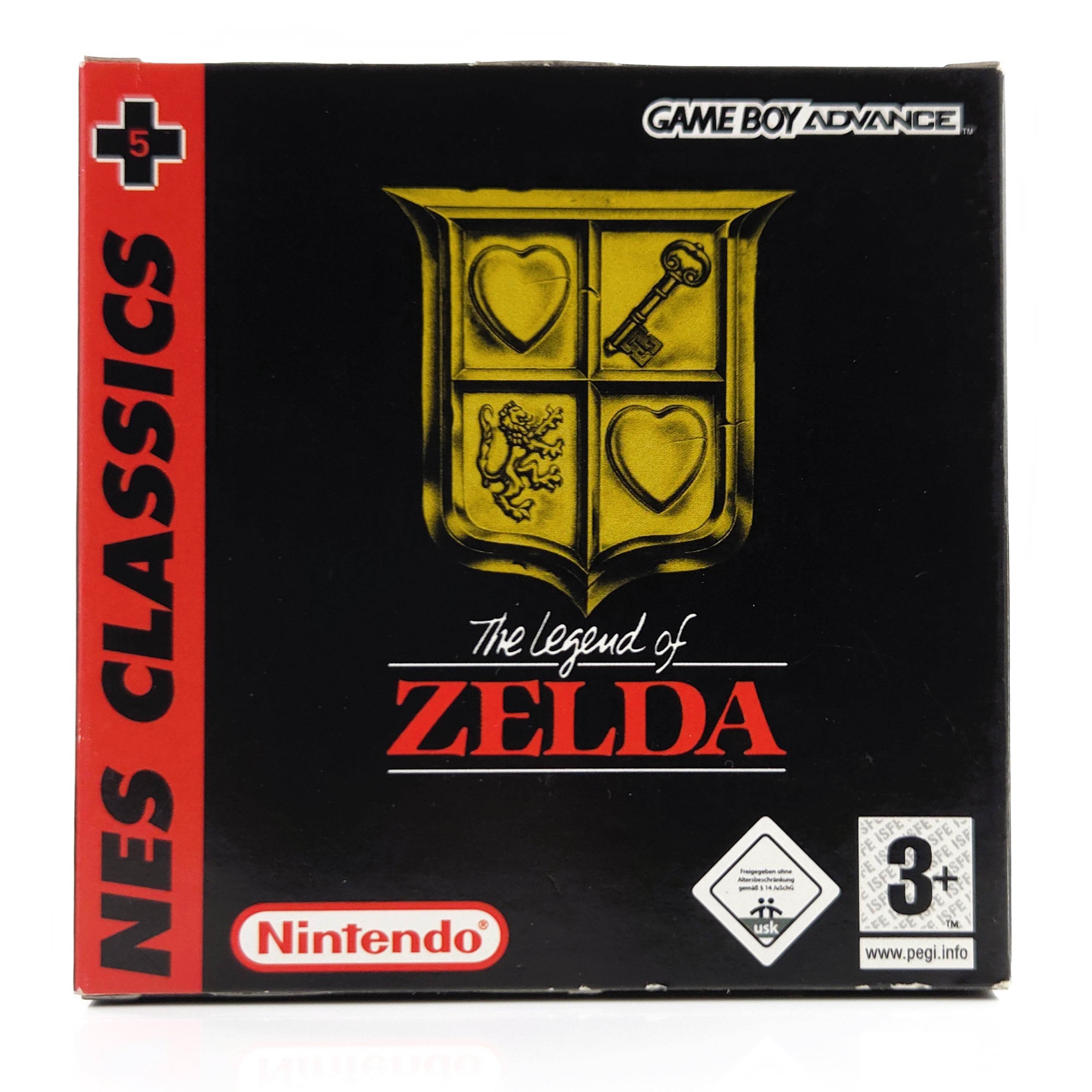 Game Boy Advance Spiel – The Legend of Zelda NES Classics OVP PAL