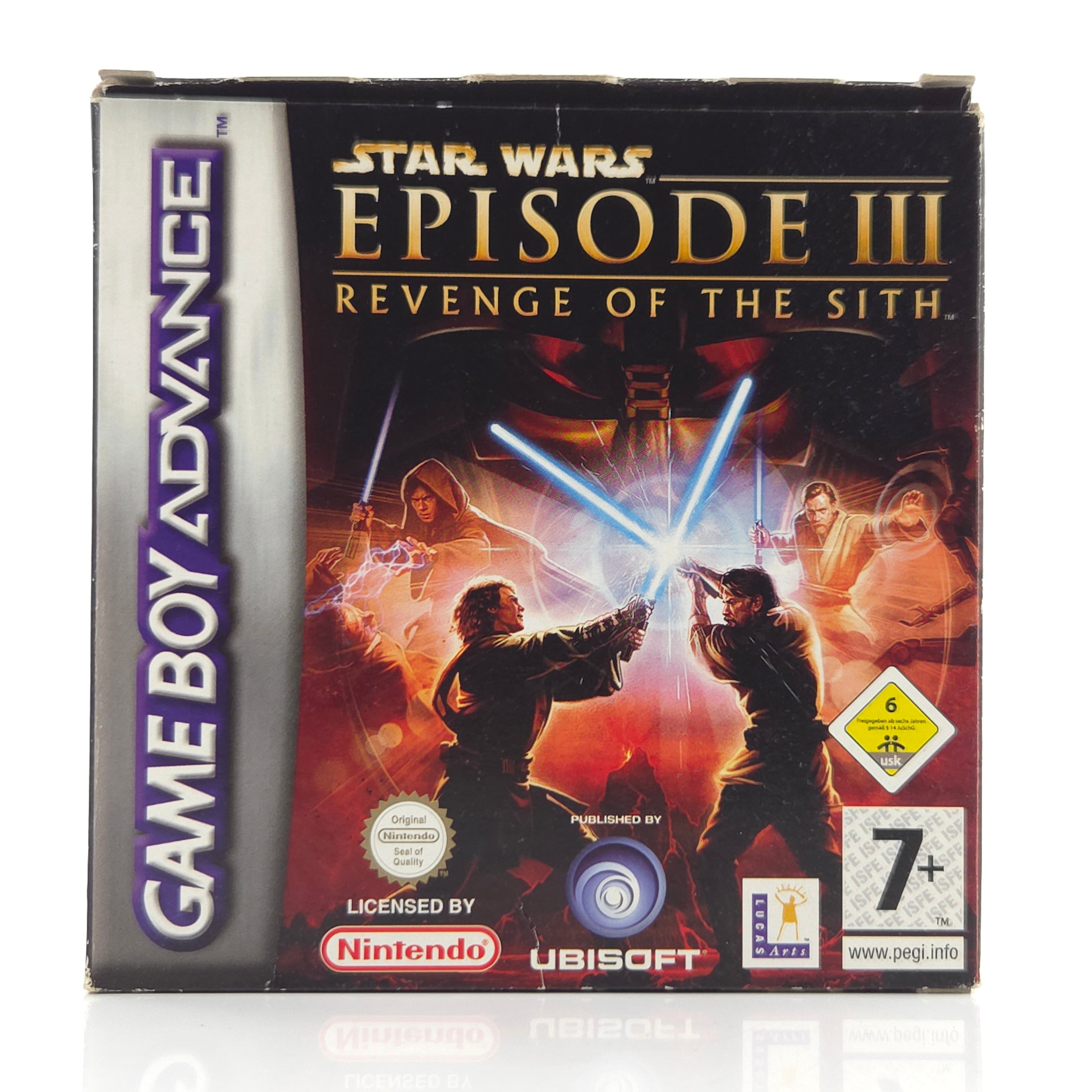 GBA Spiel Star Wars Episode III Revenge of the Sith PAL