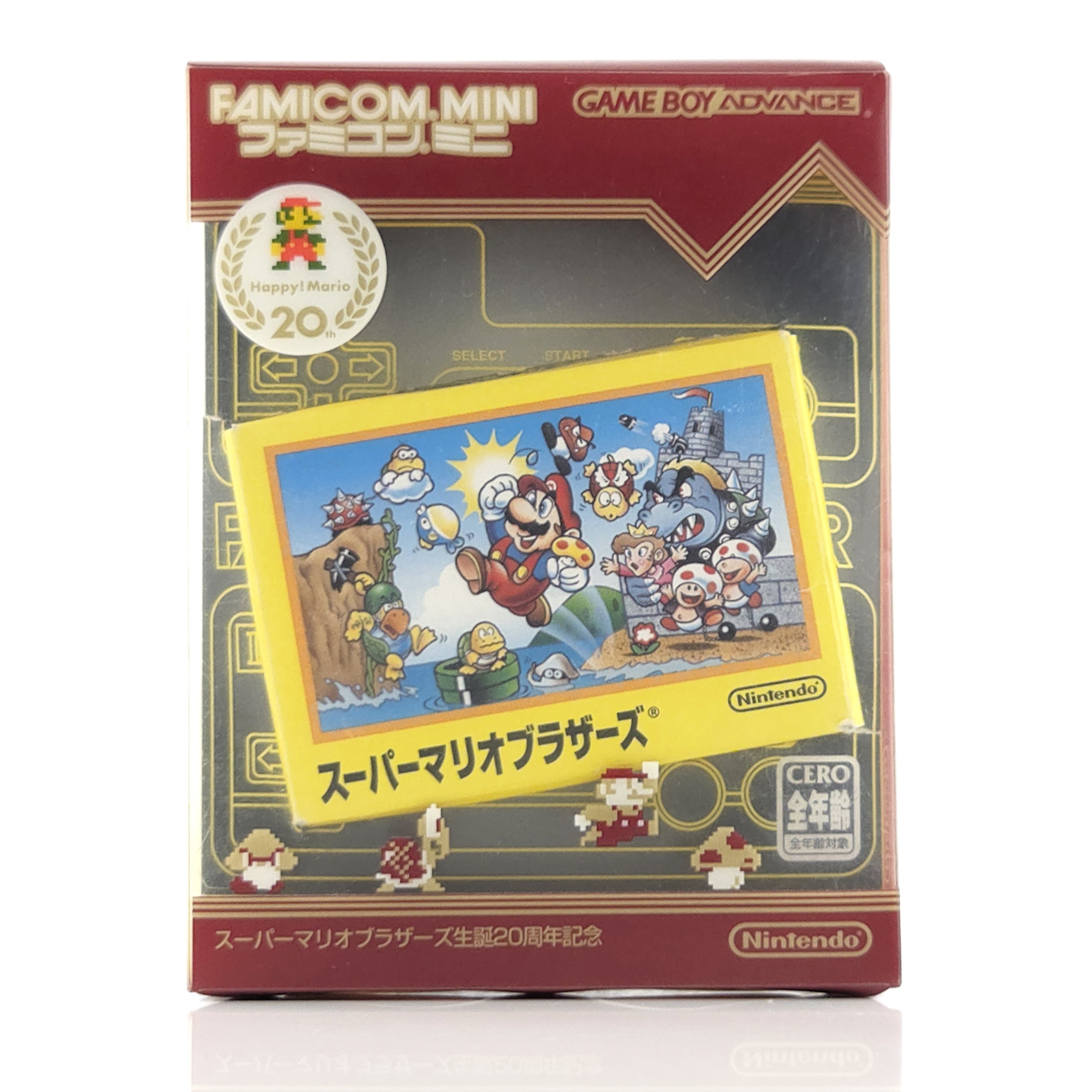 Game Boy Advance Spiel Super Mario Bros Famicom Mini OVP