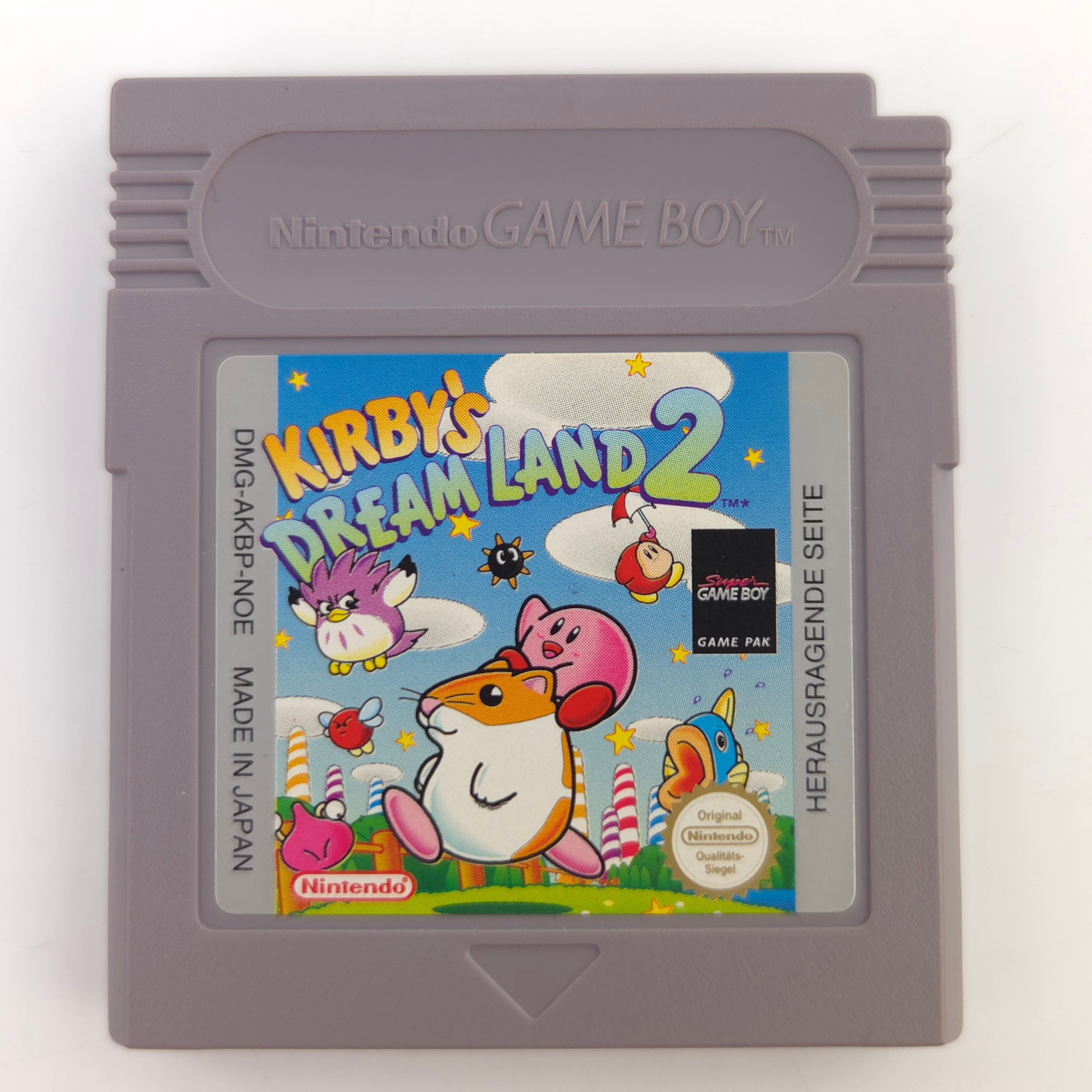 Nintendo Game Boy Spiel Kirby Dream Land 2 GB PAL NOE