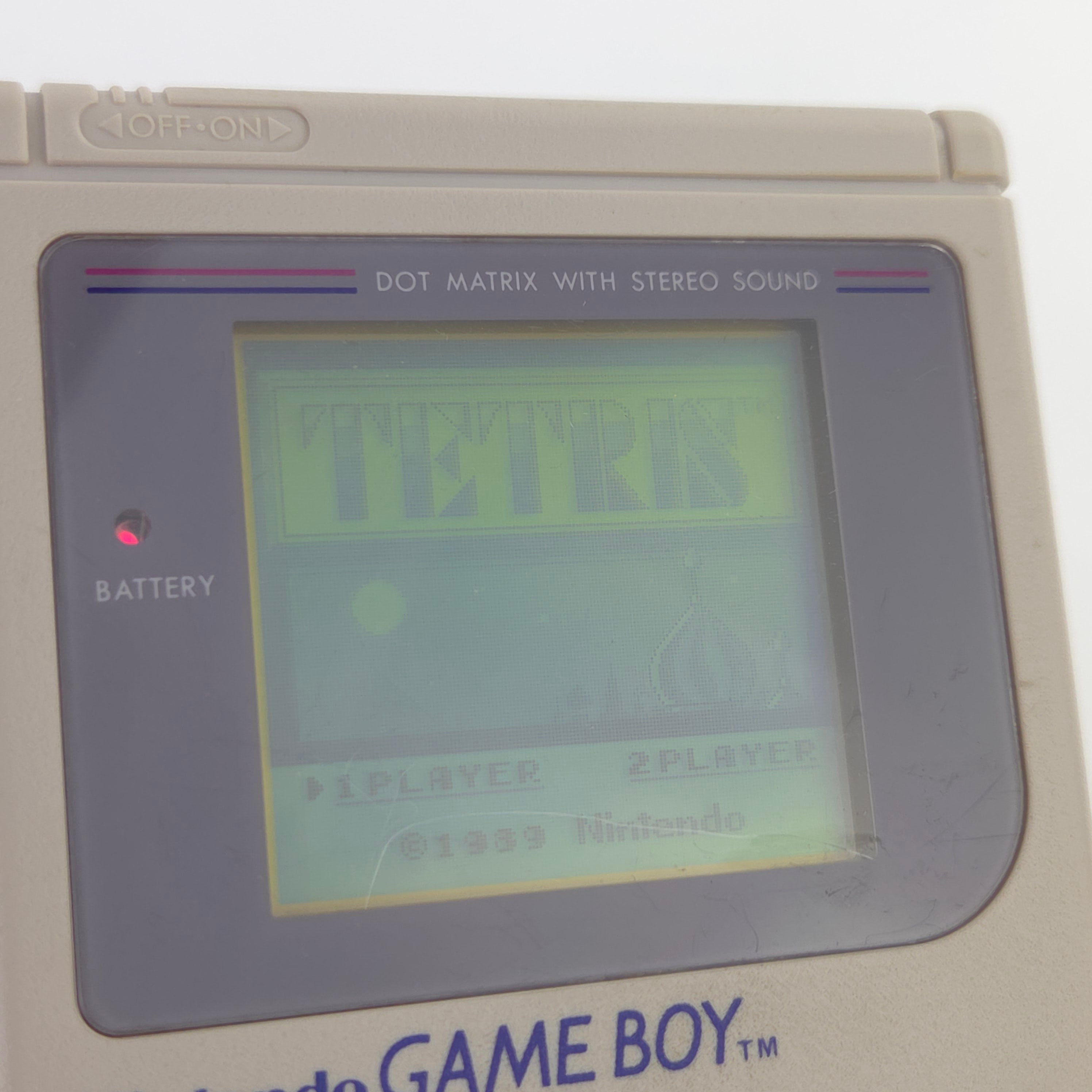 Nintendo Game Boy Konsole OVP PAL NOE gut Display teildefekt