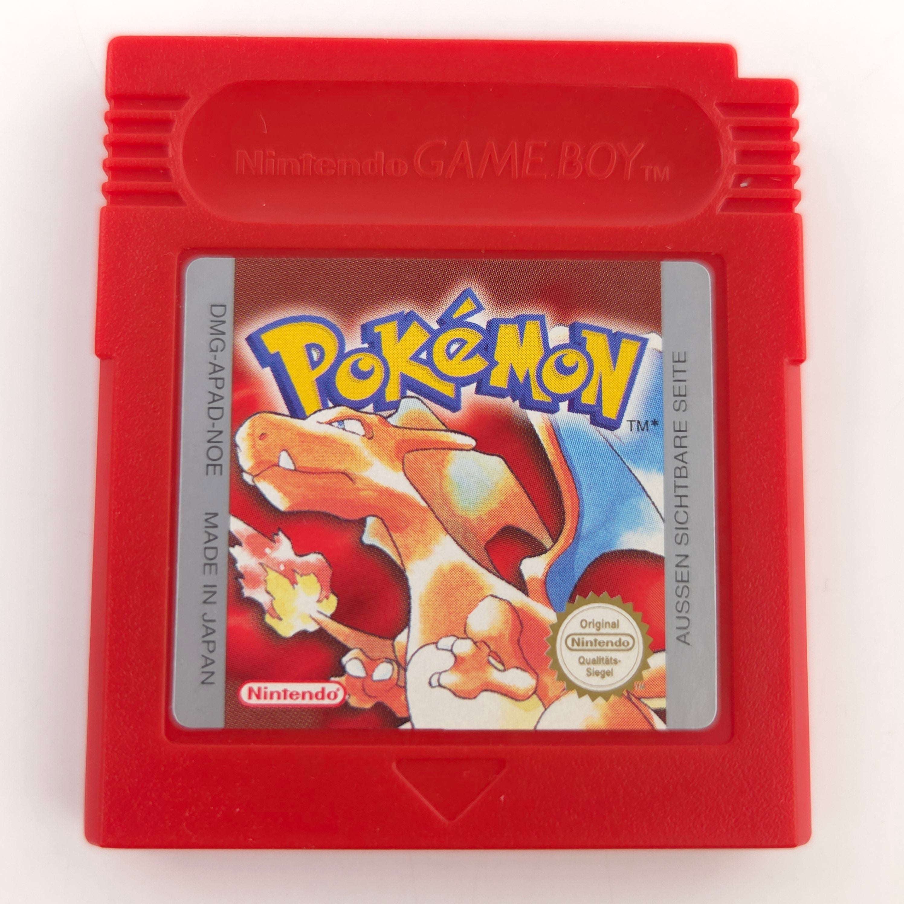 Nintendo Game Boy Spiel Pokemon Rote Edition GB PAL NOE