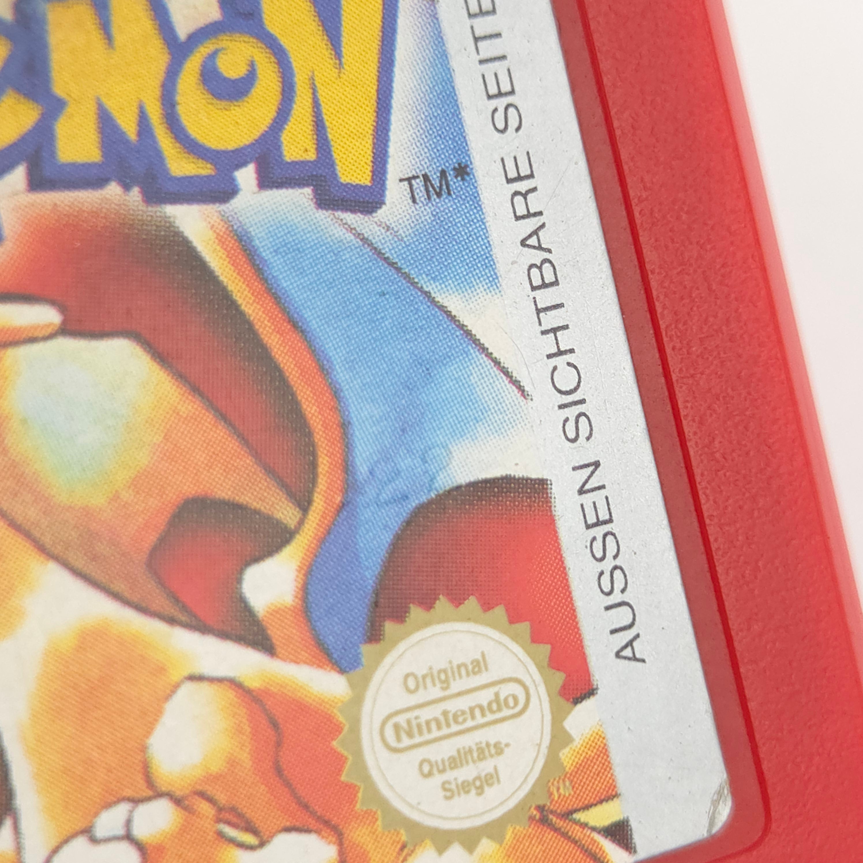 Game Boy Spiel – Pokemon Rote Edition (PAL NOE)