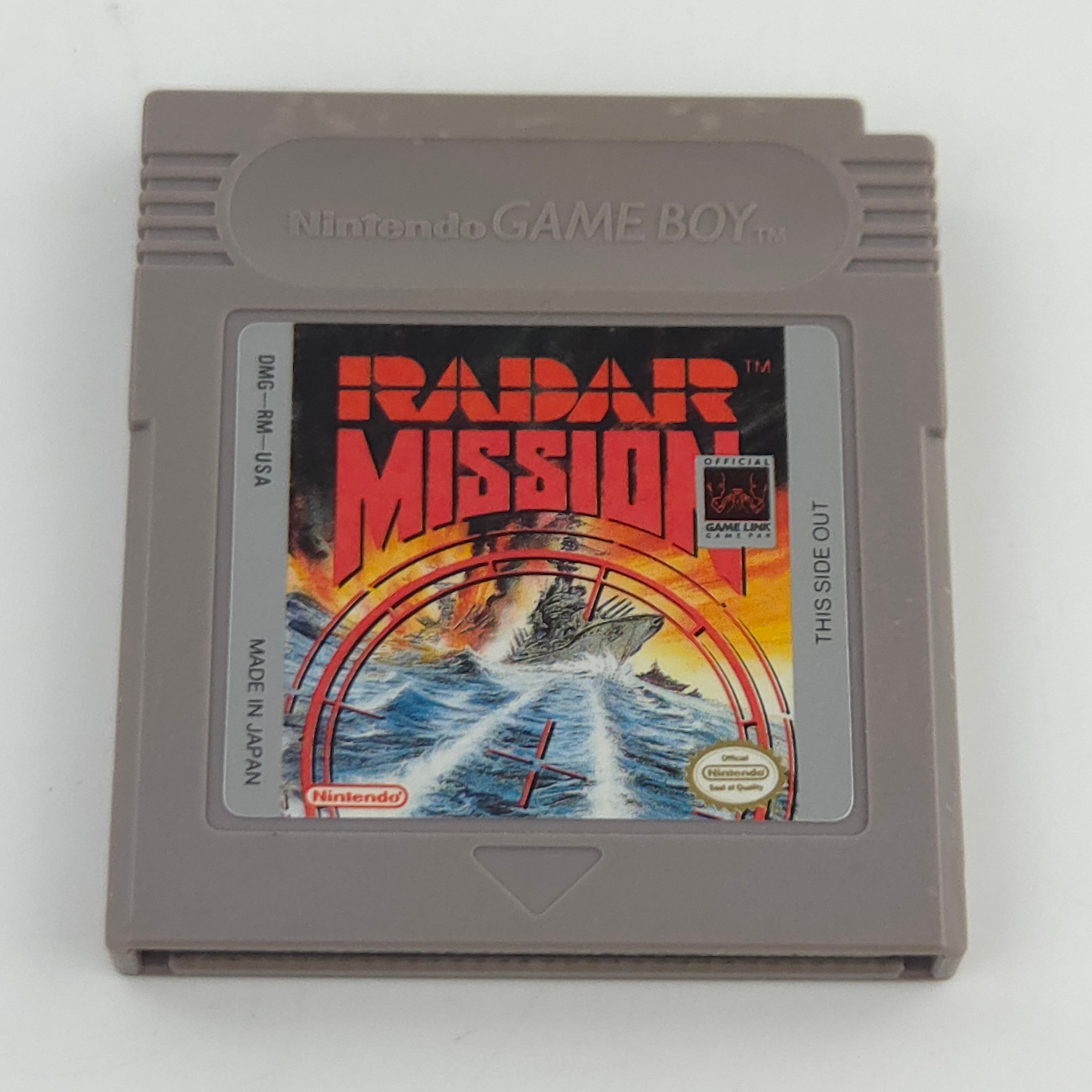 Nintendo Game Boy Spiel Radar Mission USA Modul DMG RM