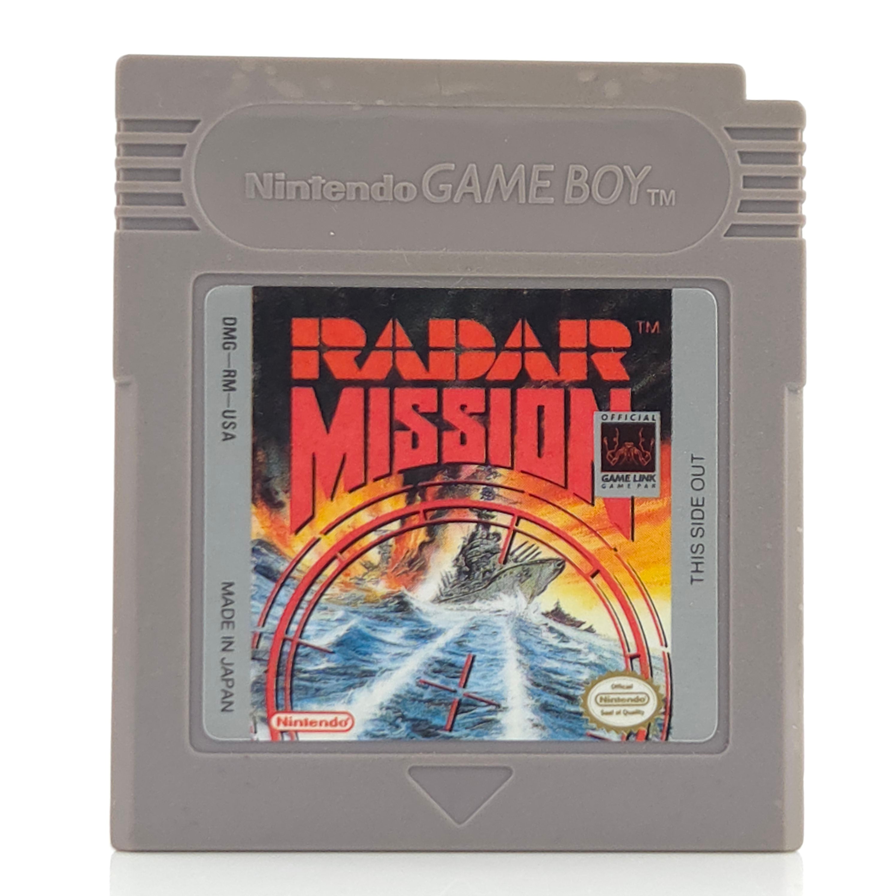 Nintendo Game Boy Spiel Radar Mission USA Modul DMG RM