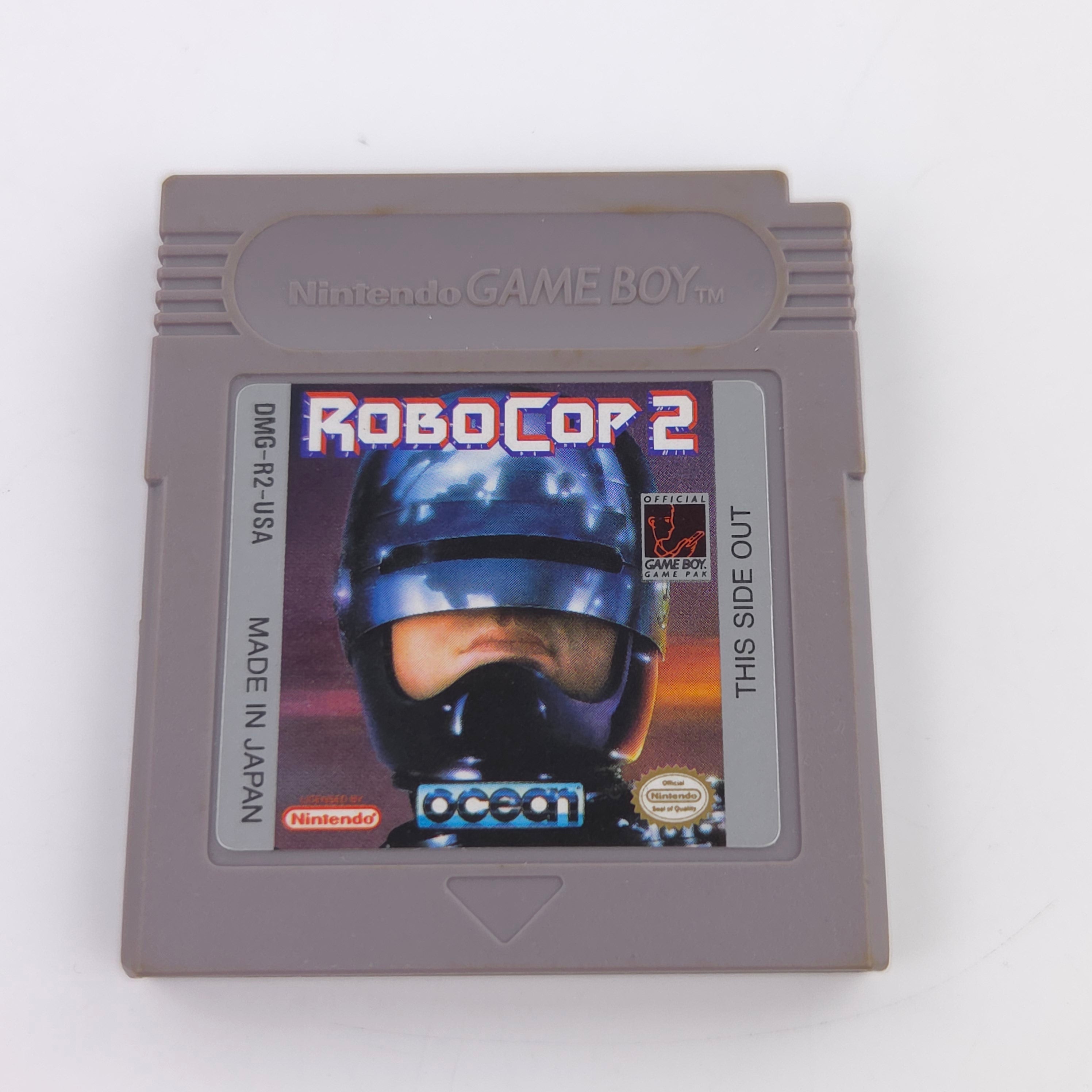 Game Boy Spiel – Robo Cop 2 + Anleitung (NTSC)