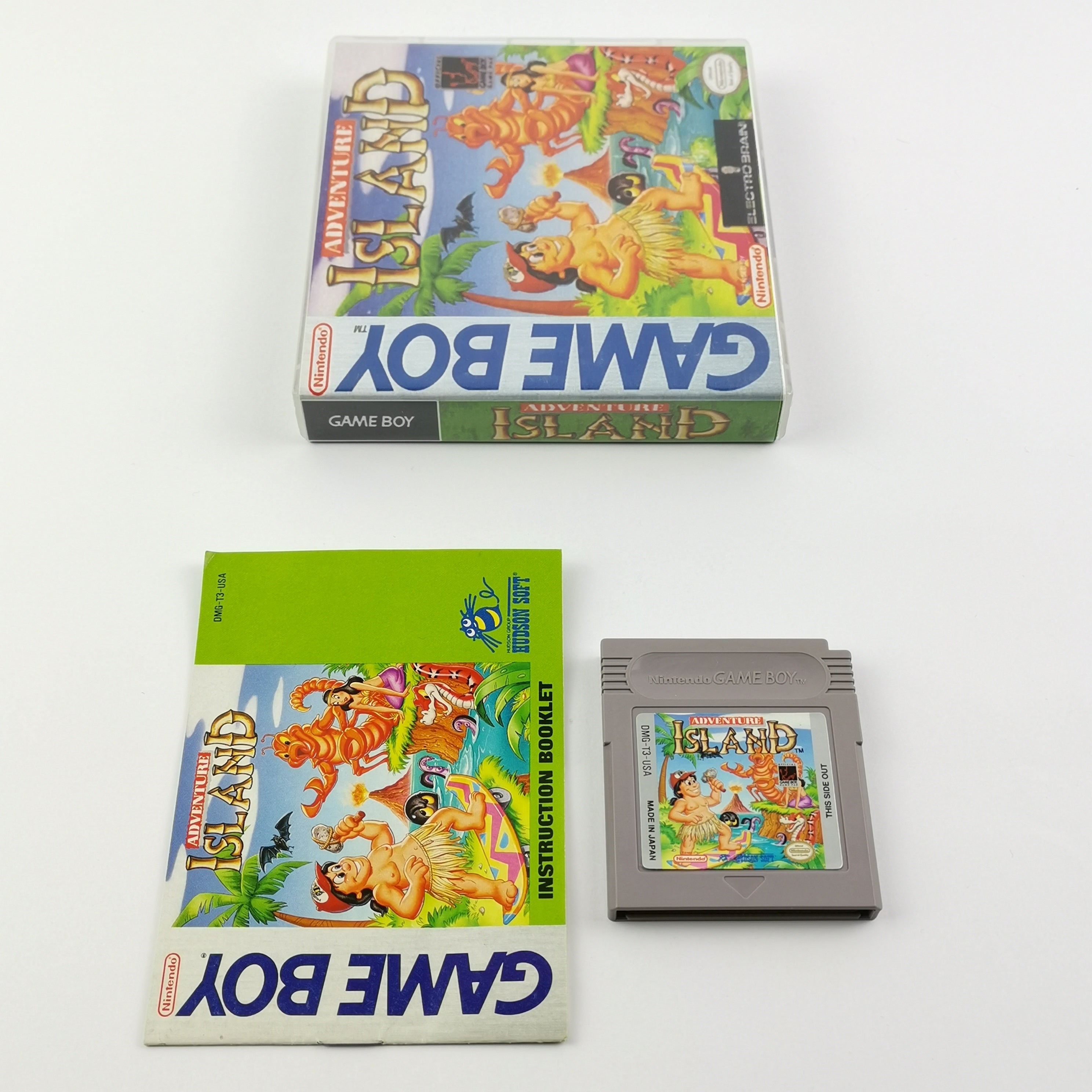 Nintendo Game Boy Classic Spiel: Adventure Island - Modul & Anleitung NTSC USA
