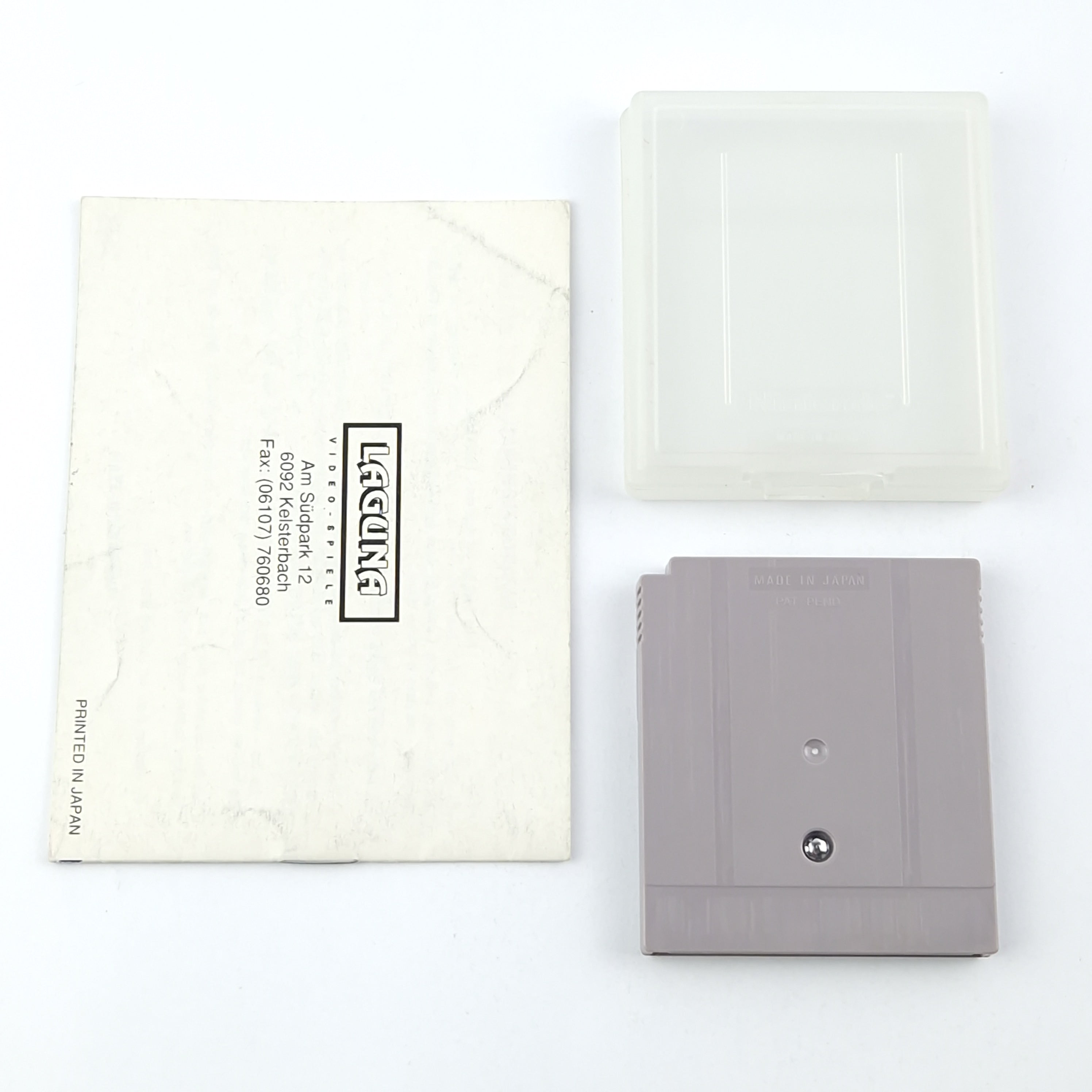 Nintendo Game Boy Classic Spiel – Castelian mit Anleitung