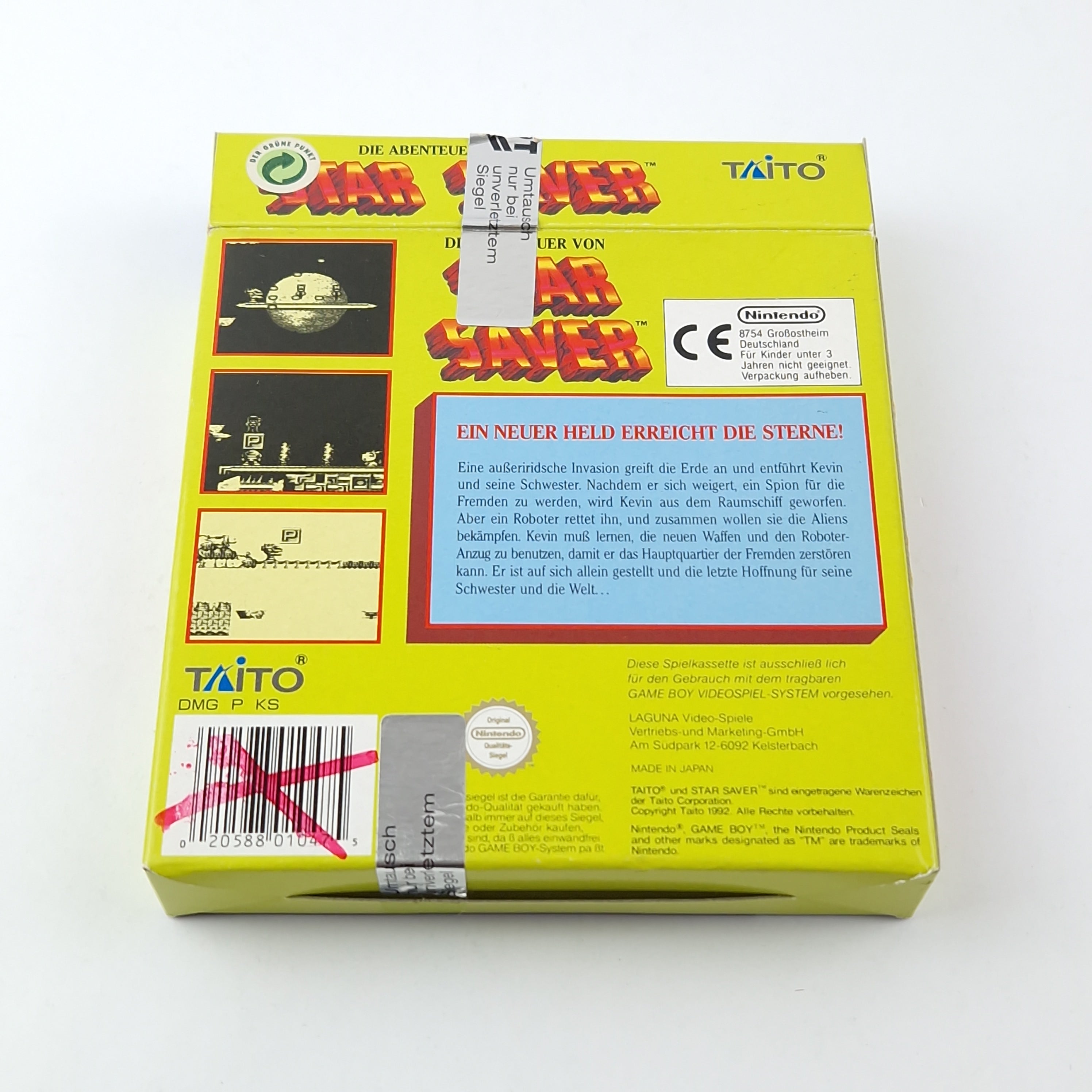 Nintendo Game Boy Spiel – Die Abenteuer von Star Saver OVP