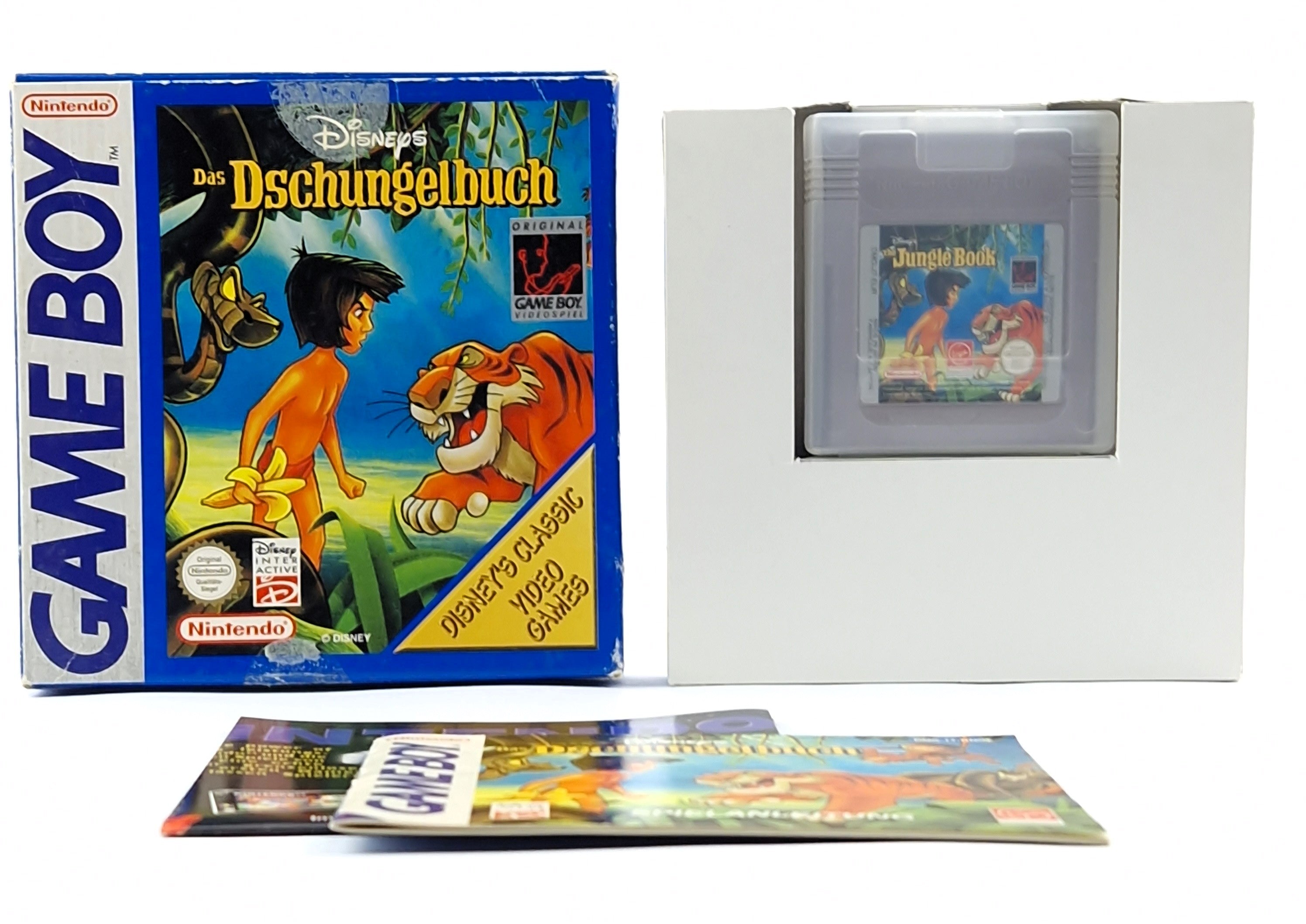 Nintendo Game Boy Spiel – Disneys Das Dschungelbuch OVP