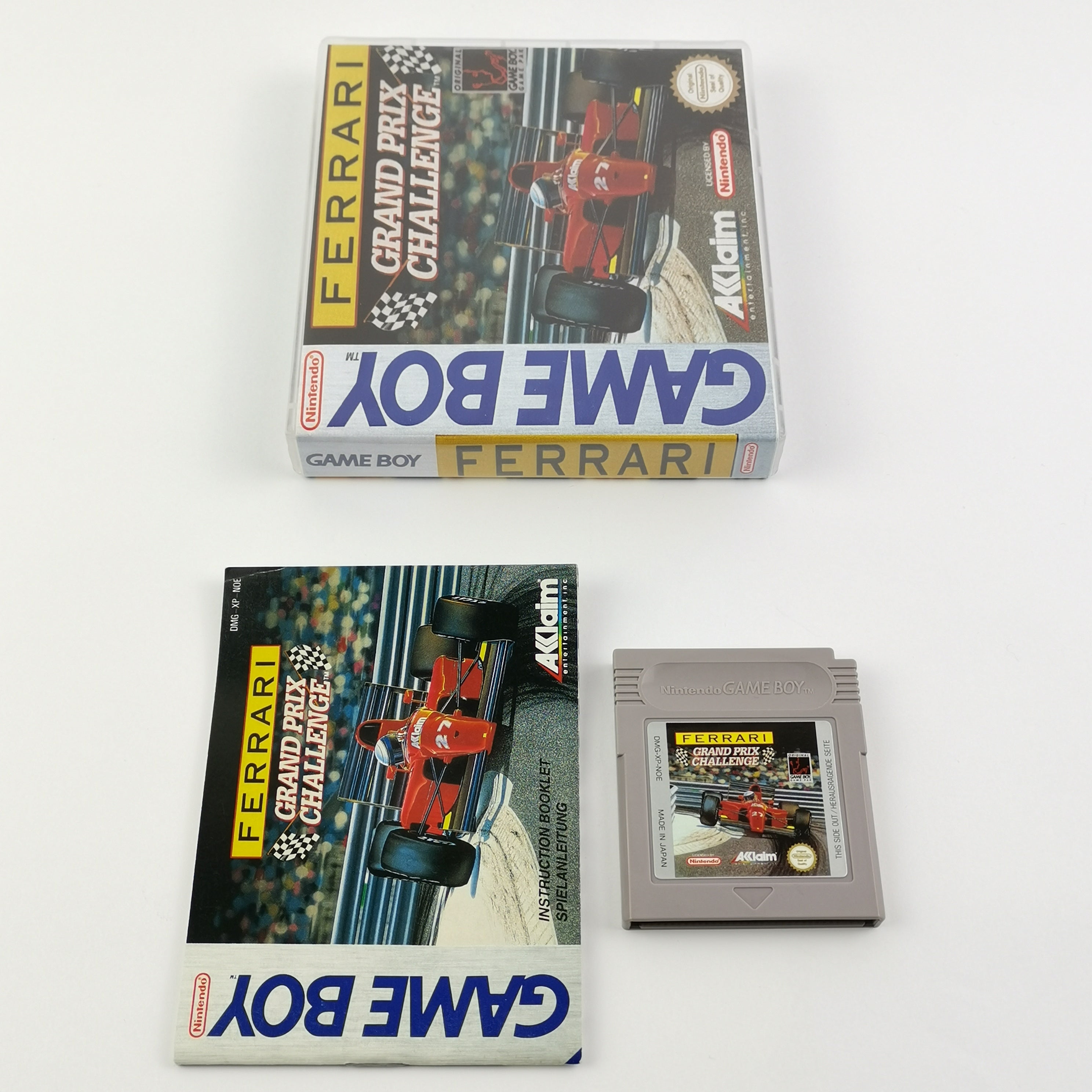 Nintendo Game Boy Classic Spiel: Ferrari Grand Prix - Modul & Anleitung PAL NOE