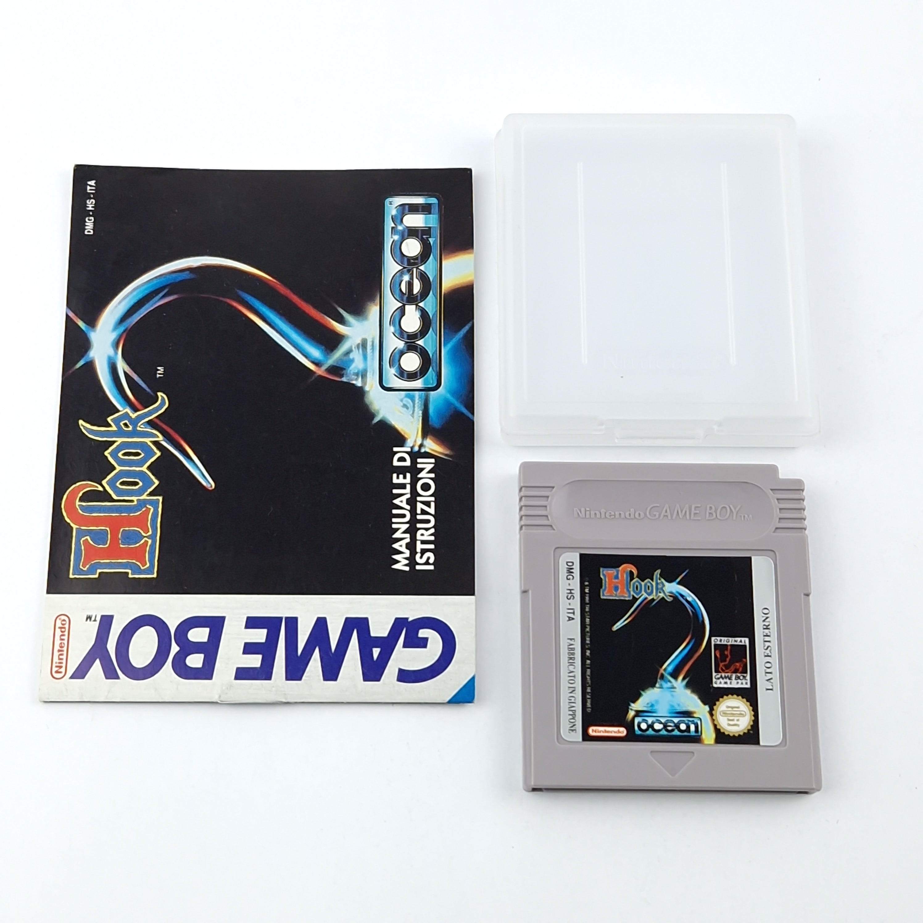Nintendo Game Boy Spiel – Hook Modul mit Anleitung IT Version