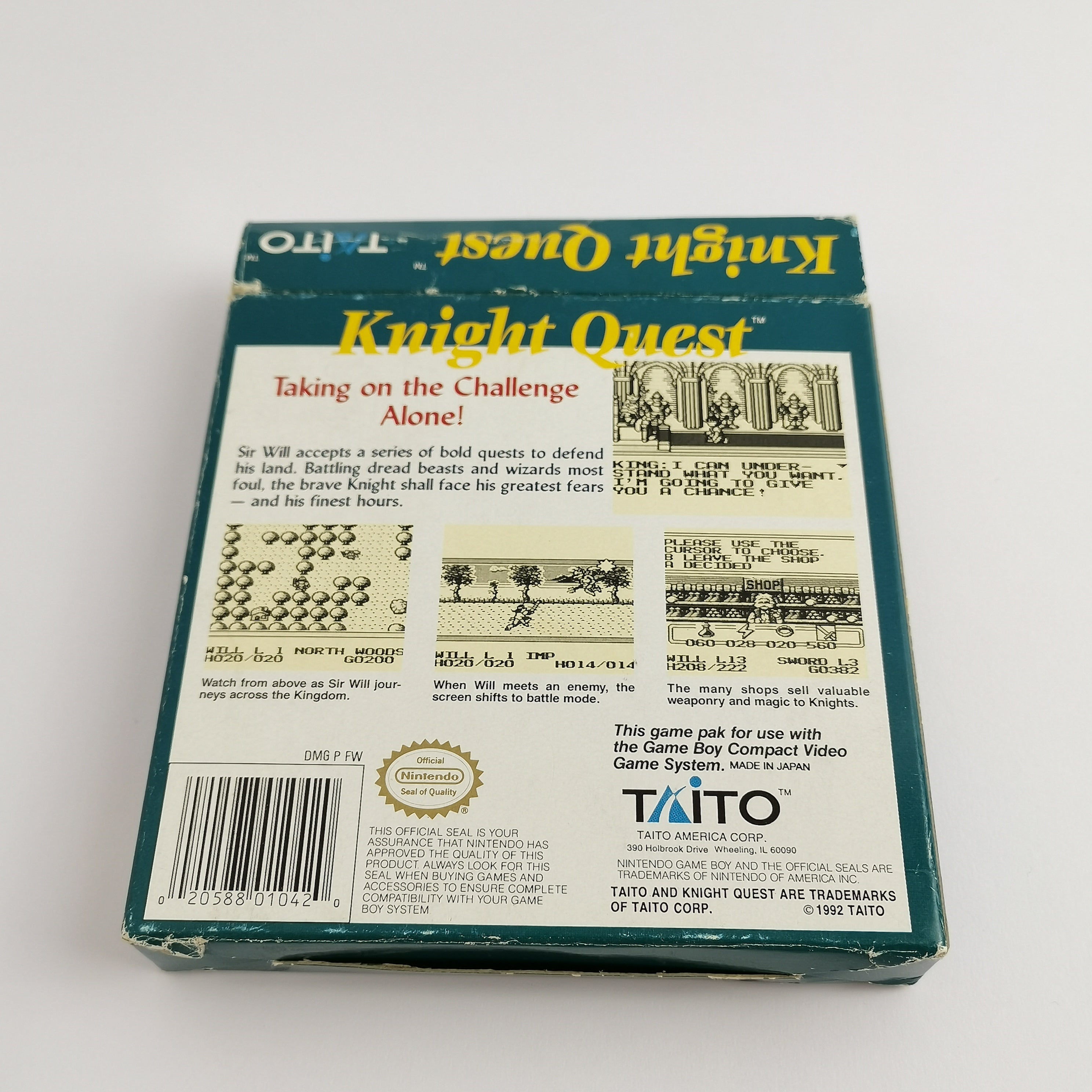 Nintendo Game Boy Spiel – Knight Quest OVP PAL