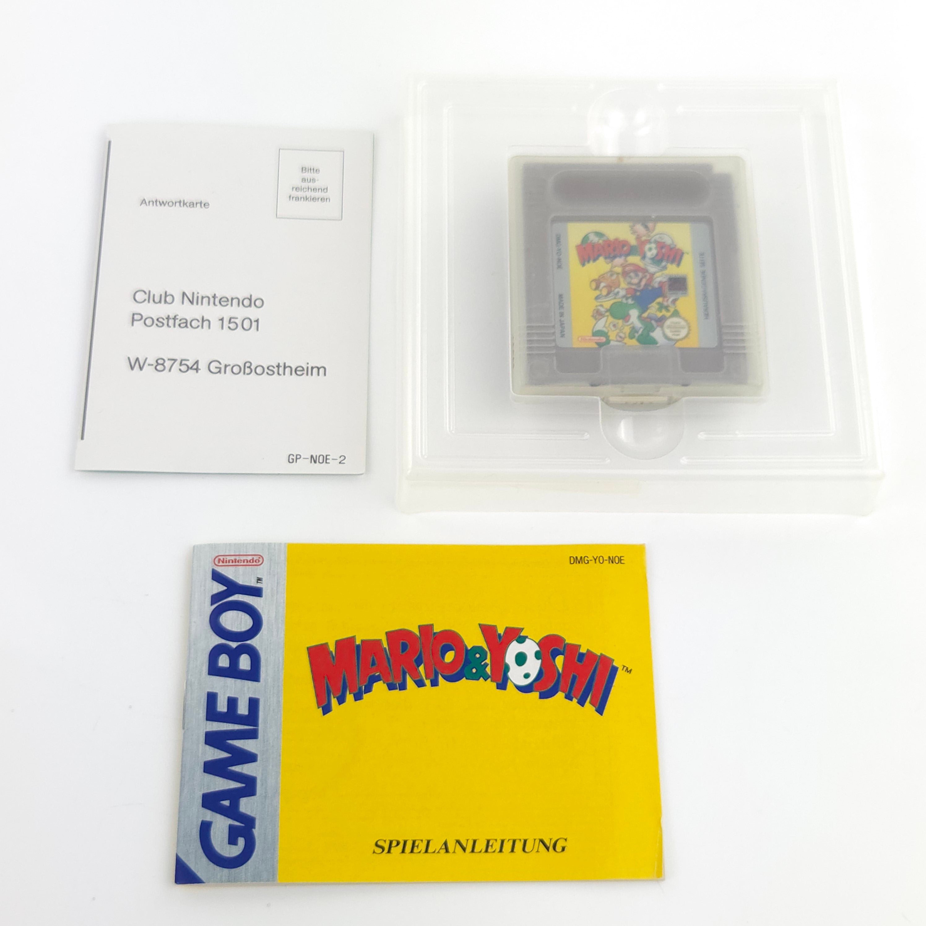 Game Boy Spiel – Mario & Yoshi (PAL OVP)