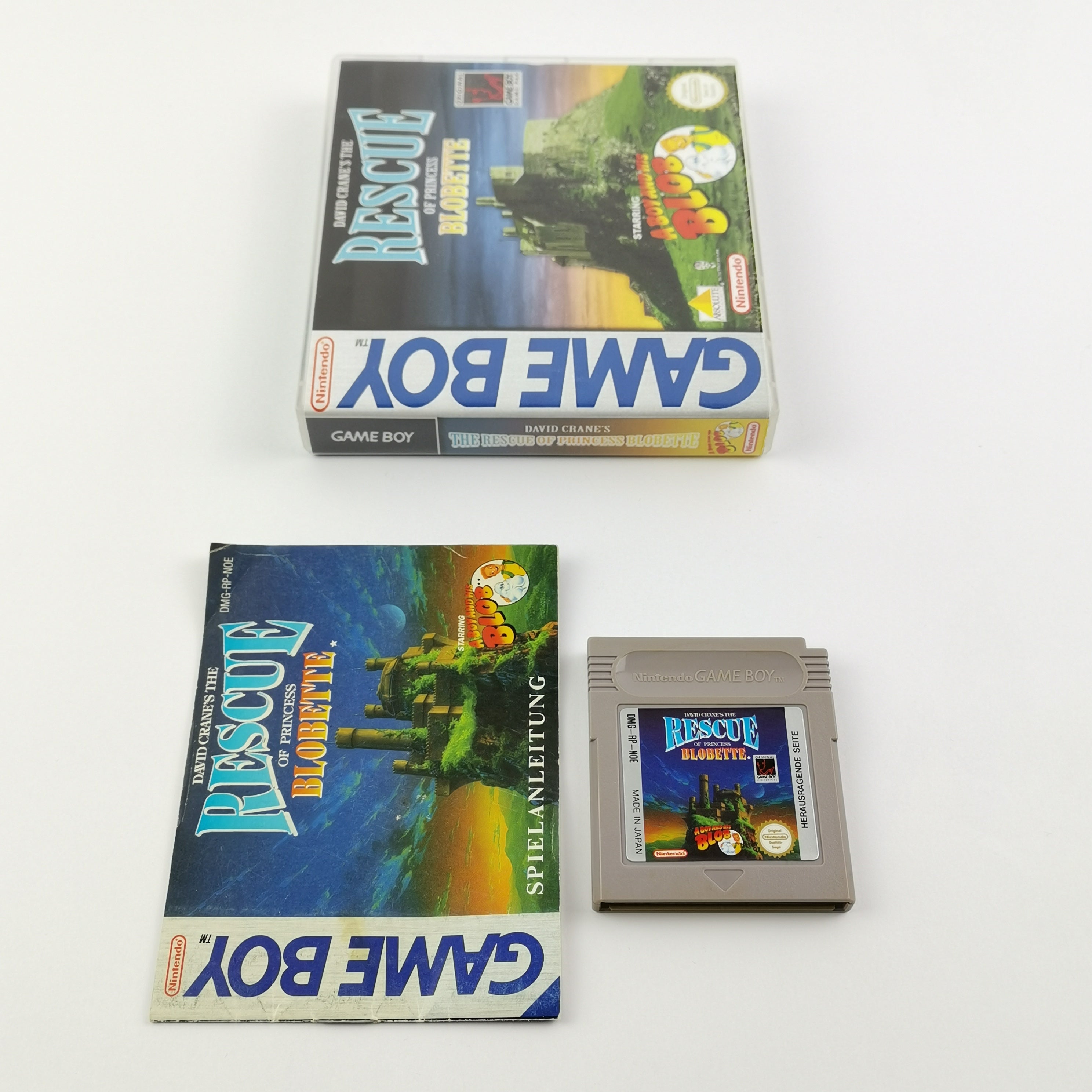 Nintendo Game Boy Spiel – Rescue of Princess Blobette Modul