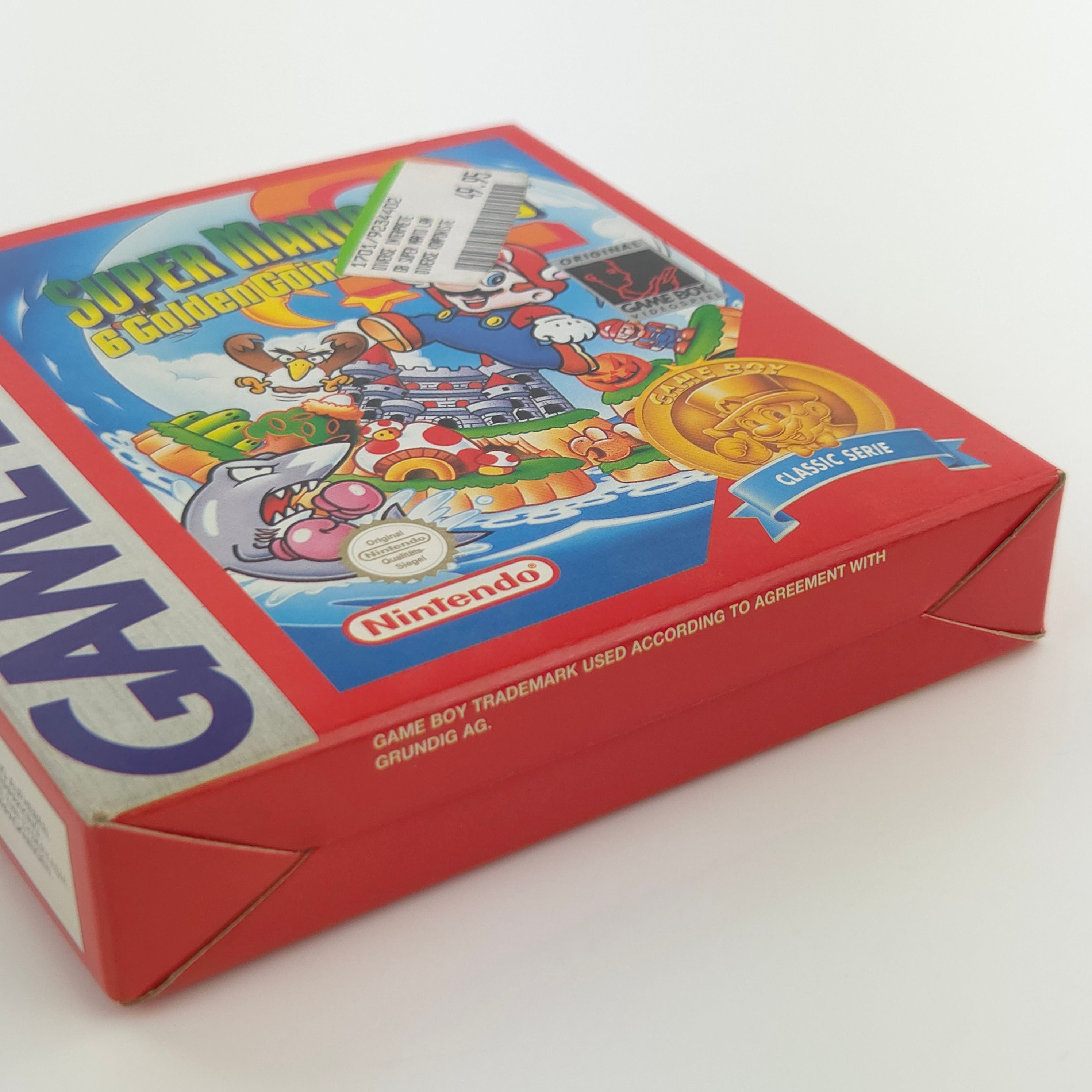 Nintendo Game Boy Spiel – Super Mario Land 6 Golden Coins OVP
