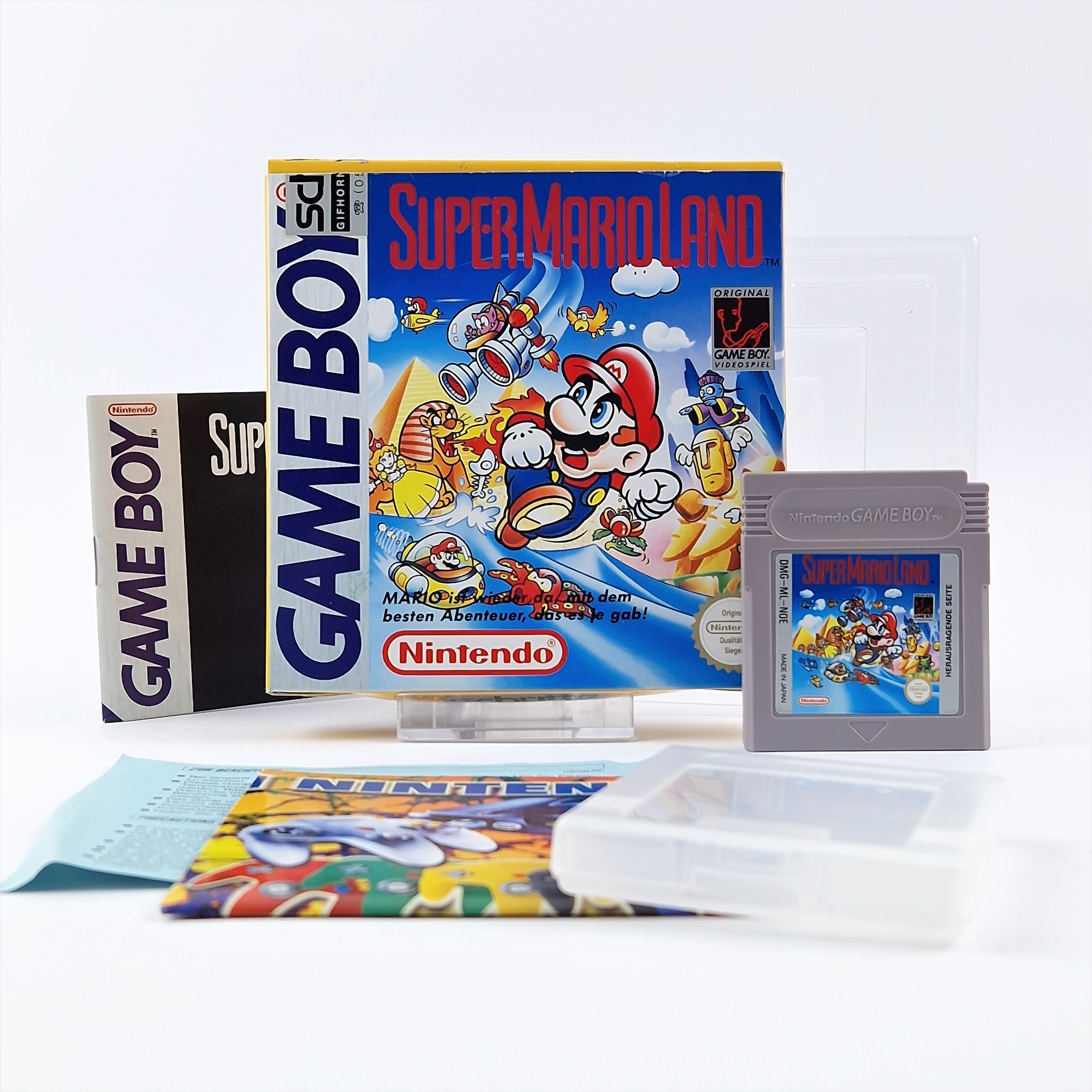 Nintendo Game Boy Spiel – Super Mario Land OVP PAL