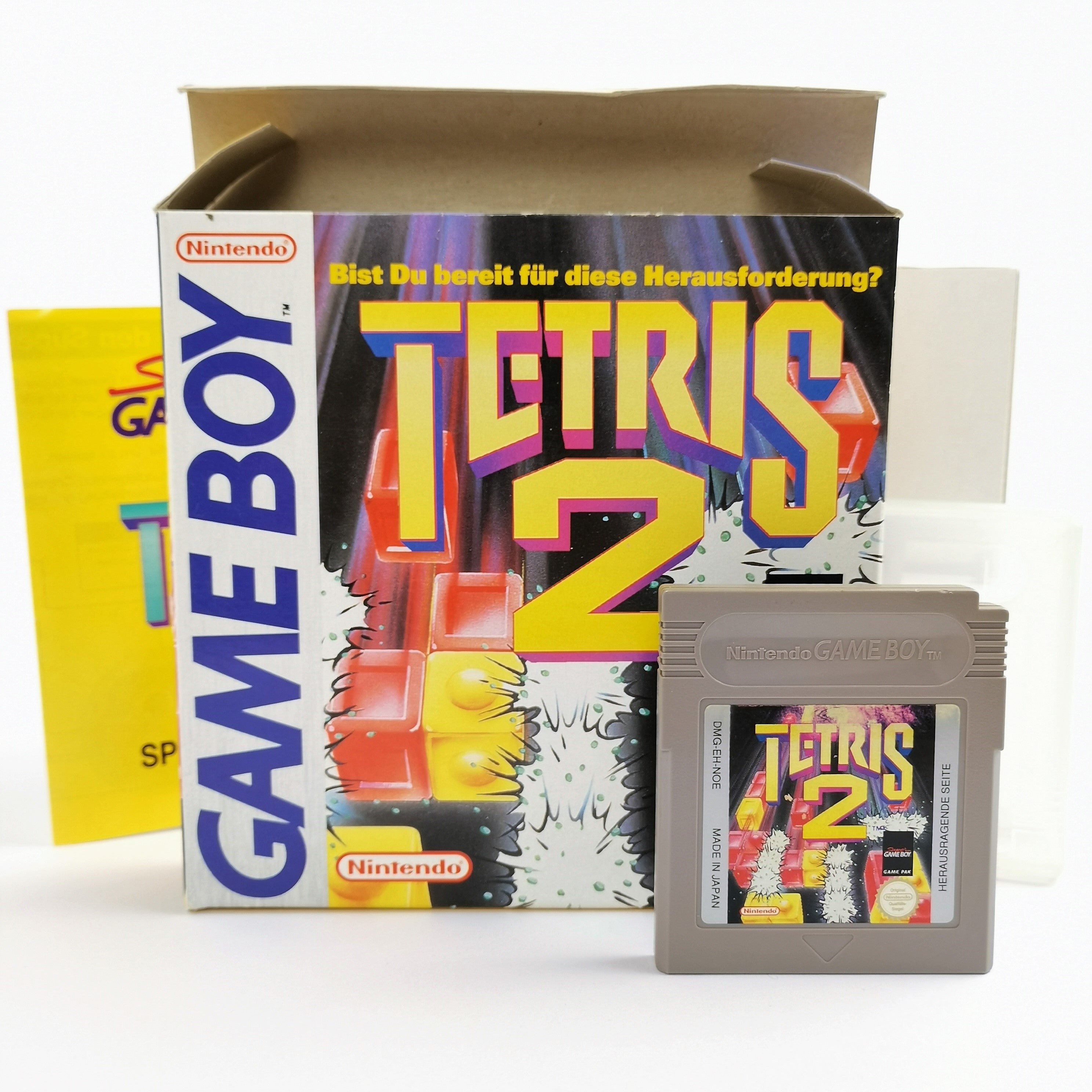 Nintendo Game Boy Spiel – Tetris 2 OVP PAL Classic Spiel