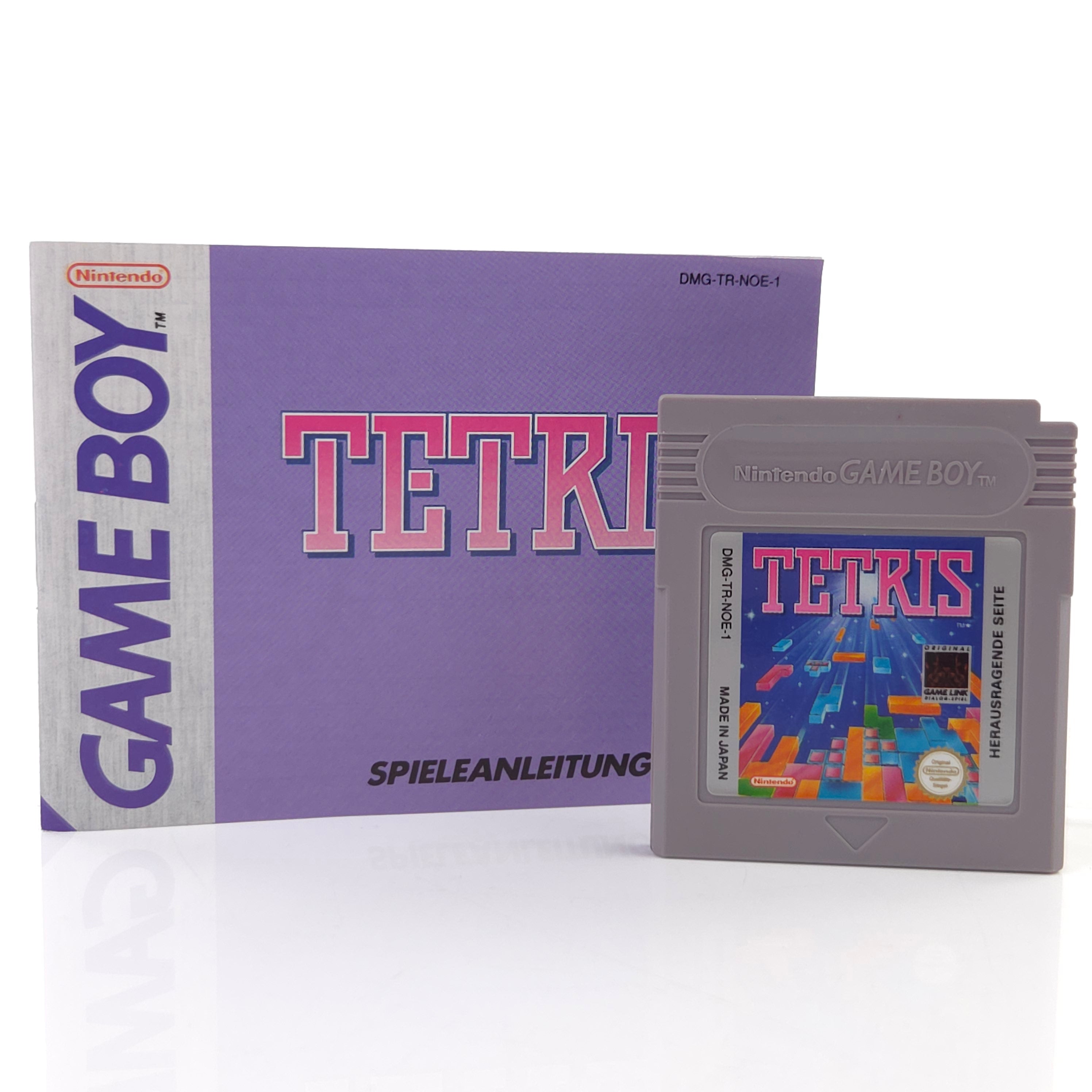 Game Boy Spiel – Tetris mit Anleitung (Game Boy Modul)