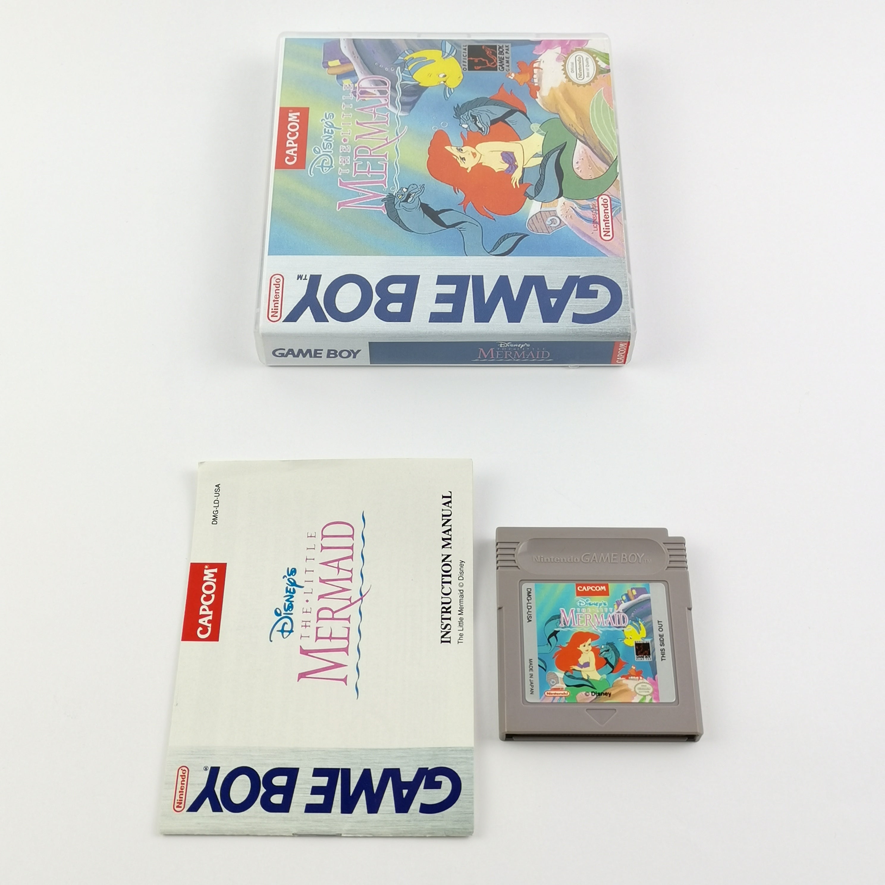 Nintendo Game Boy Classic Spiel: The Little Mermaid - Modul + Anleitung USA