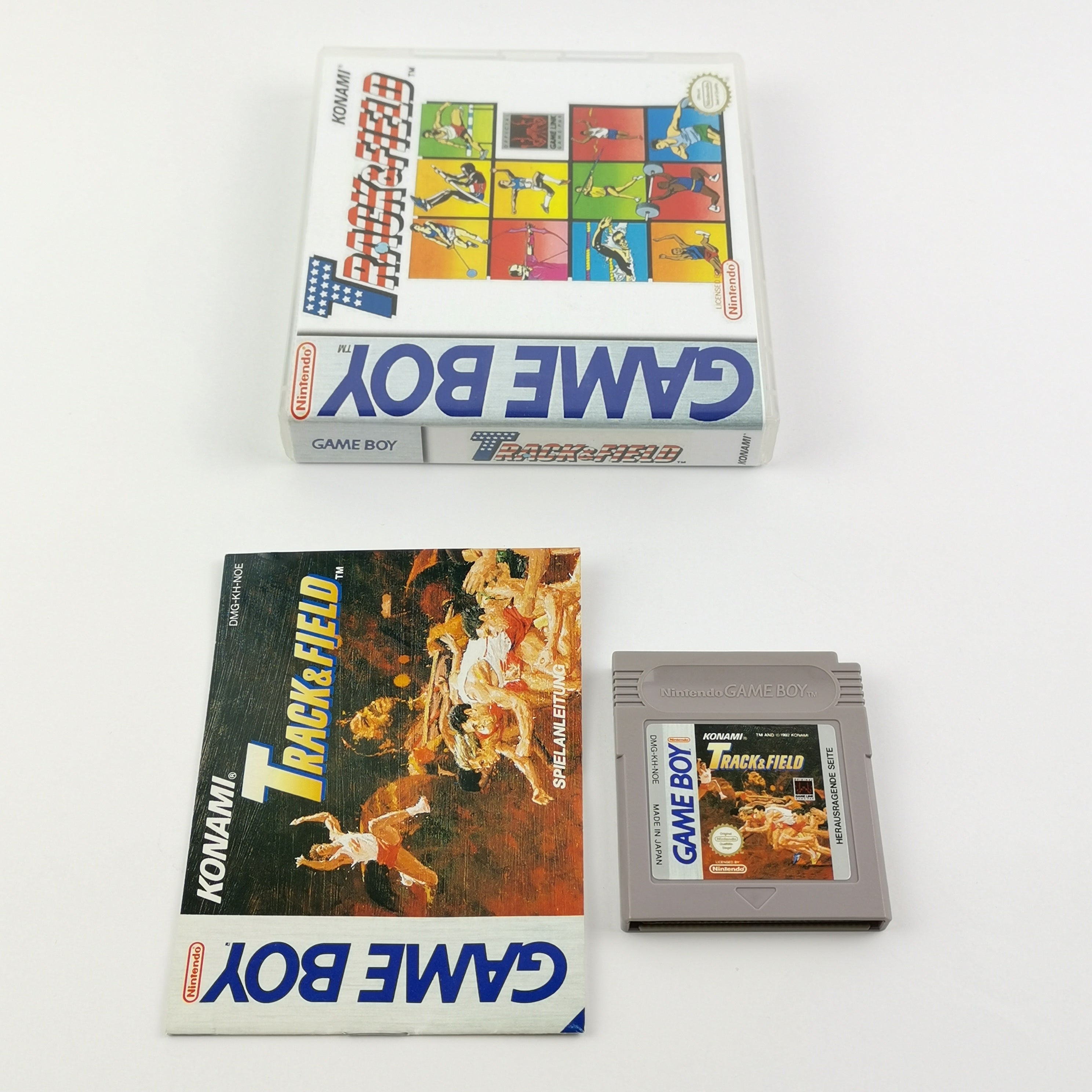Nintendo Game Boy Classic Spiel: Track & Field + Anleitung PAL | Konami GB