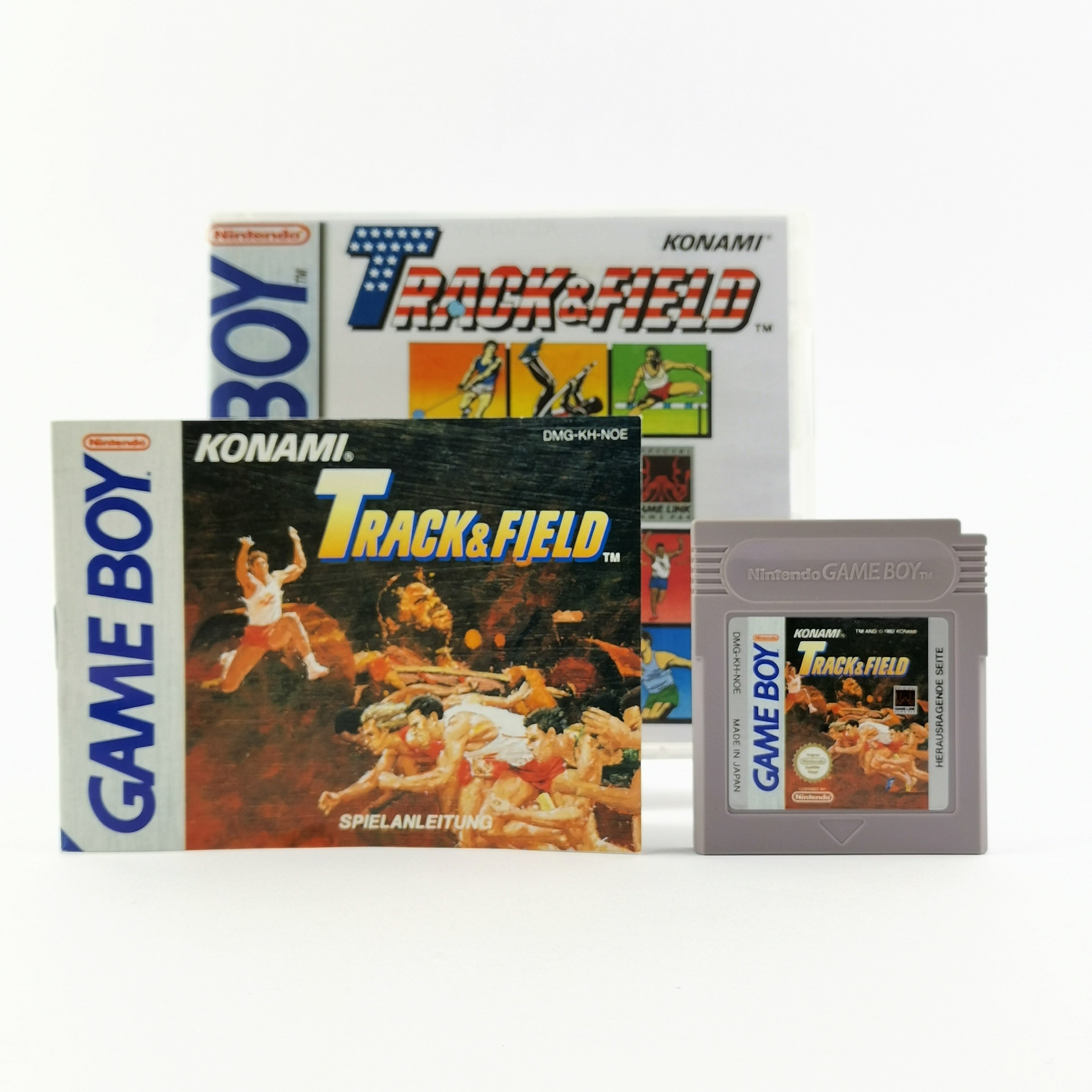 Nintendo Game Boy Classic Spiel: Track & Field + Anleitung PAL | Konami GB