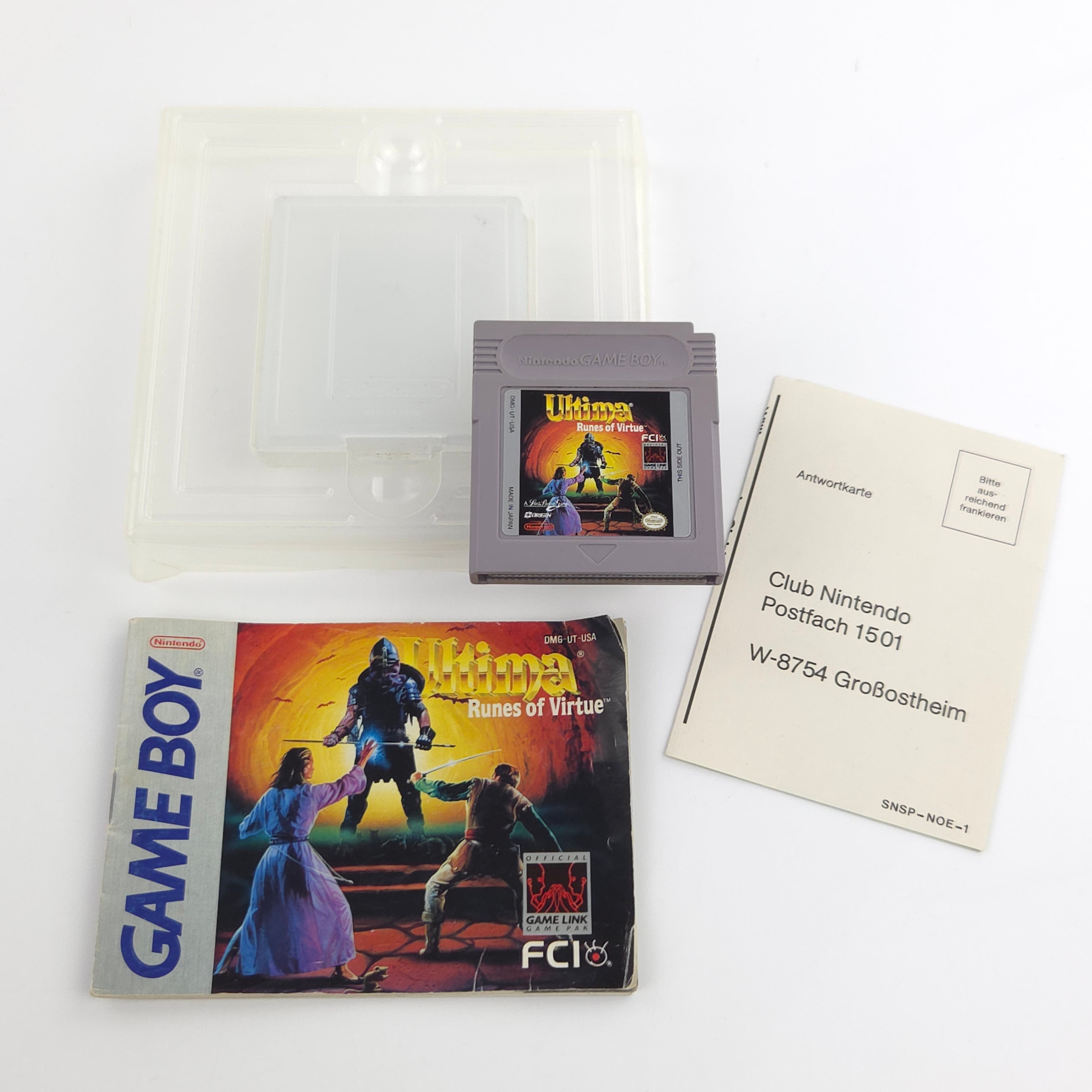 Game Boy Spiel – Ultima Runes of Virtue (OVP NTSC-U/C)
